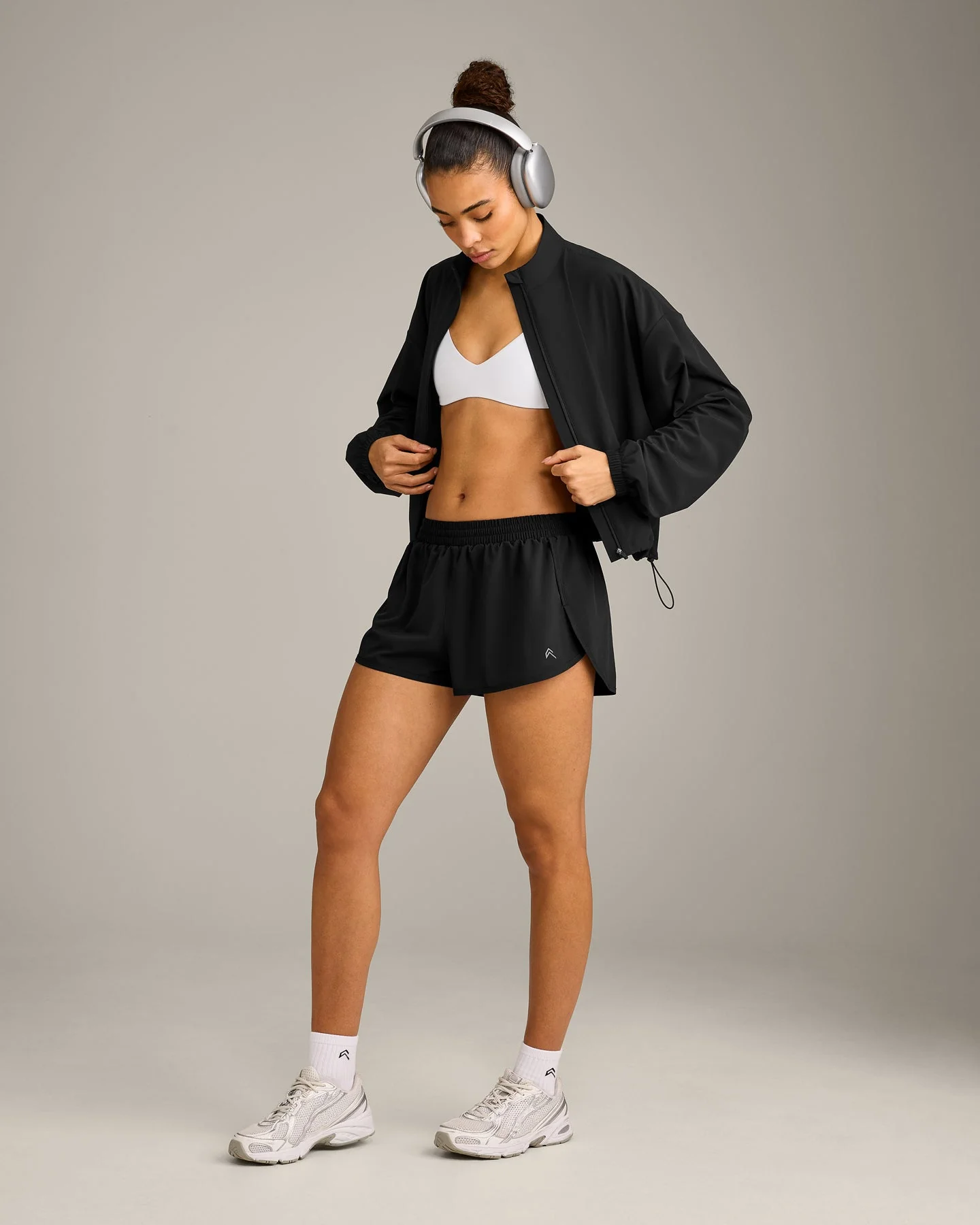 AirMove™ Lined Shorts 2" with Reflective Logo | Black - Image 3
