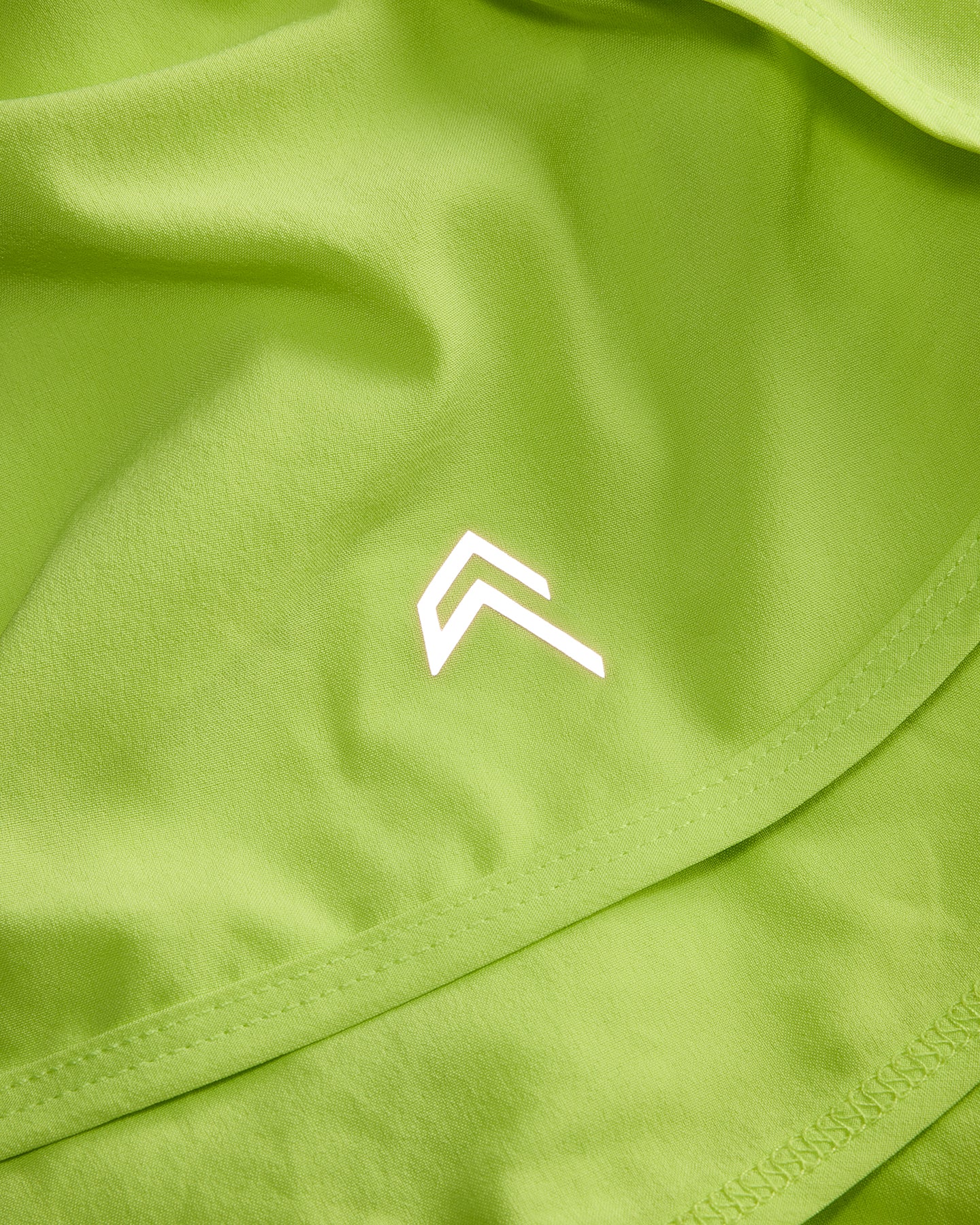 AirMove™ Lined Shorts 2" with Reflective Logo | Citrus Green - Image 5
