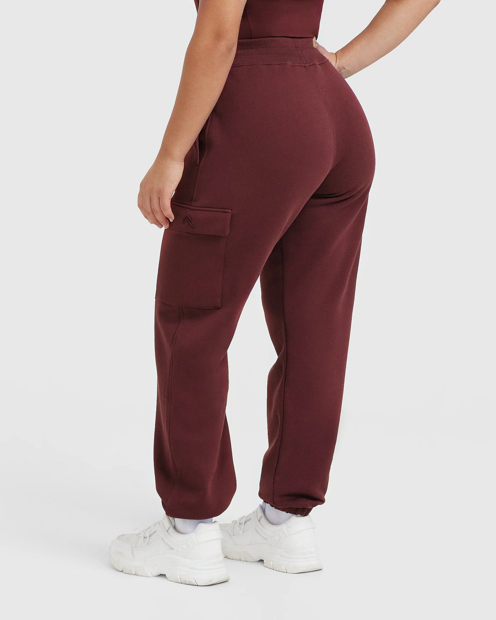 All Day Cargo Joggers | Mulled Wine - Image 2