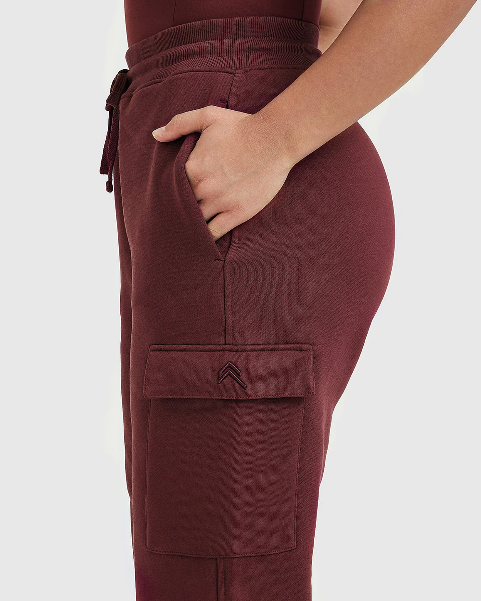 All Day Cargo Joggers | Mulled Wine - Image 5