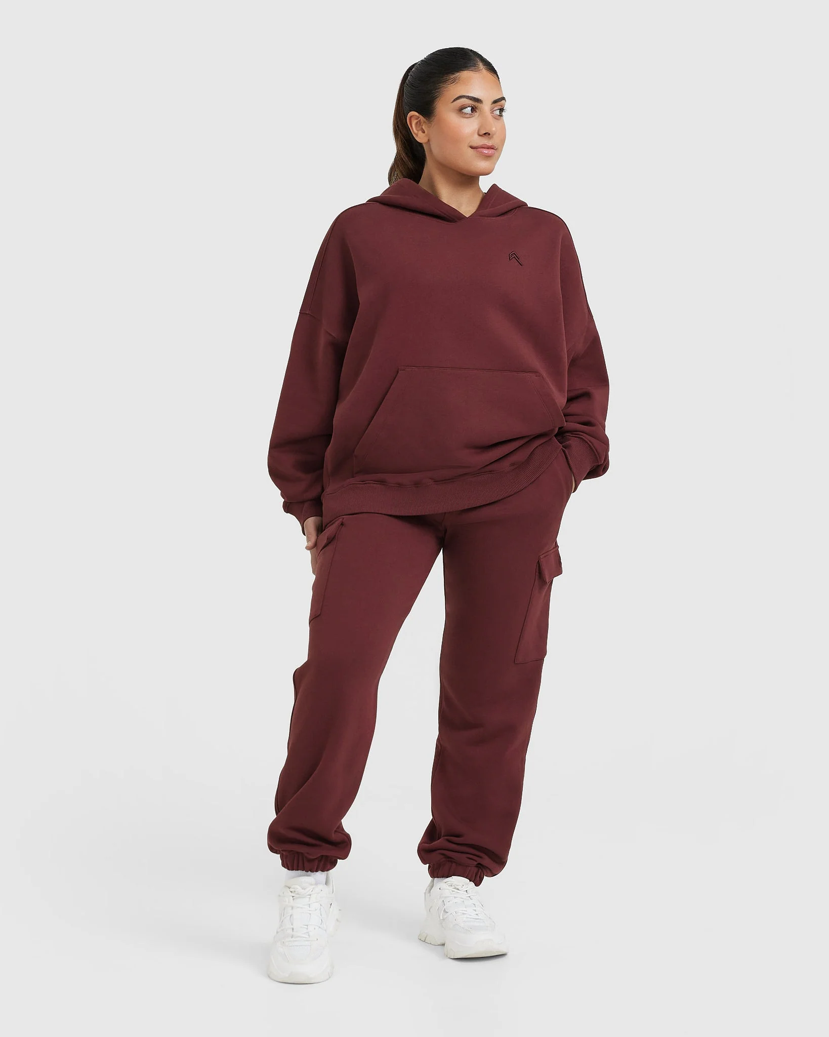 All Day Cargo Joggers | Mulled Wine - Image 6