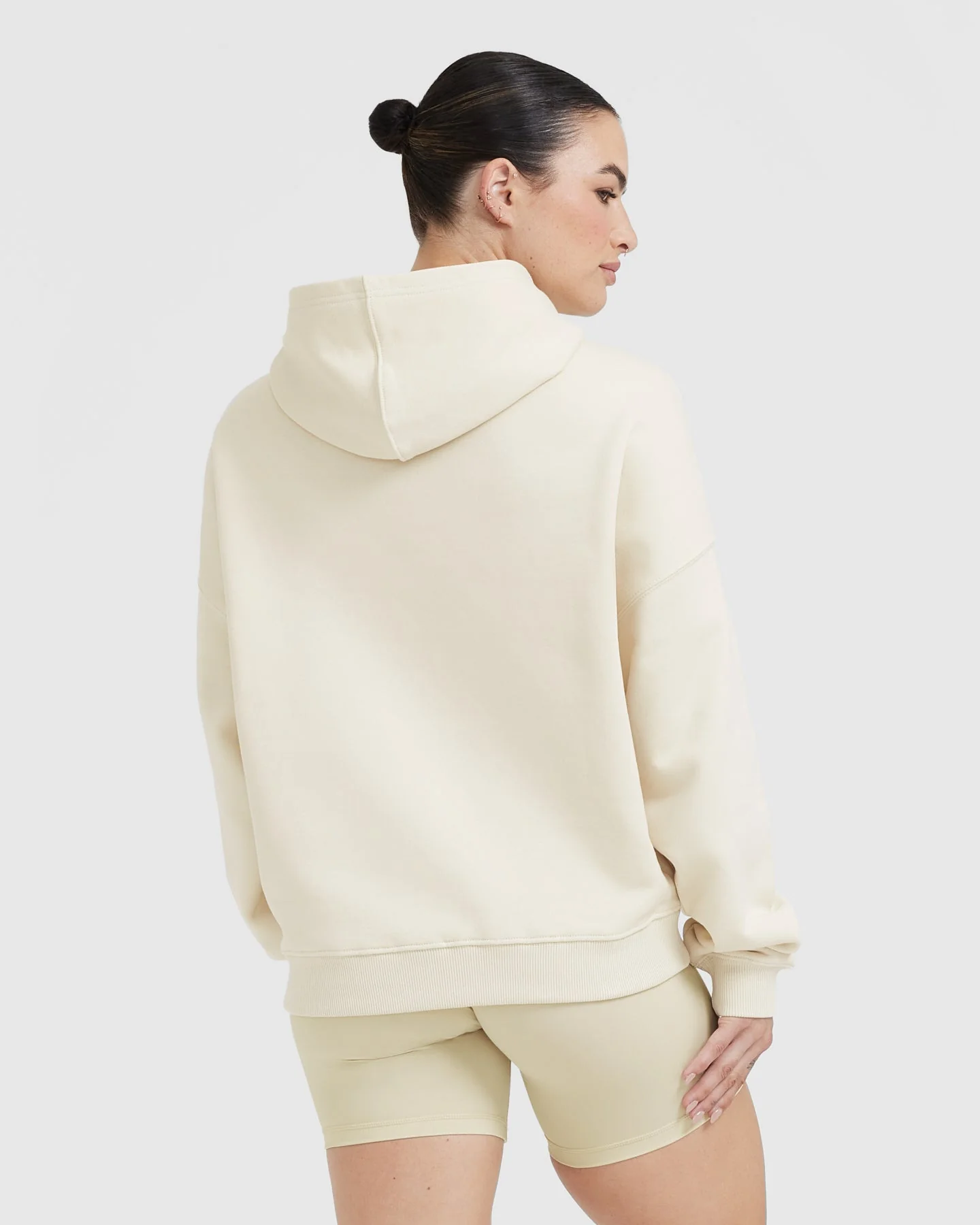 All Day Est 2020 Oversized Hoodie | Vanilla - Image 2