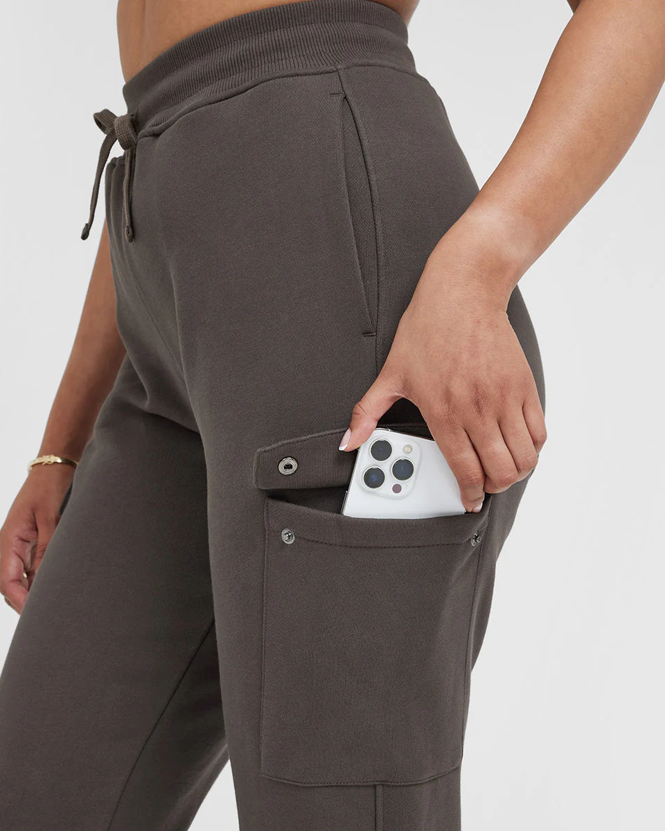 All Day Lightweight Cargo Joggers | Deep Taupe - Image 4