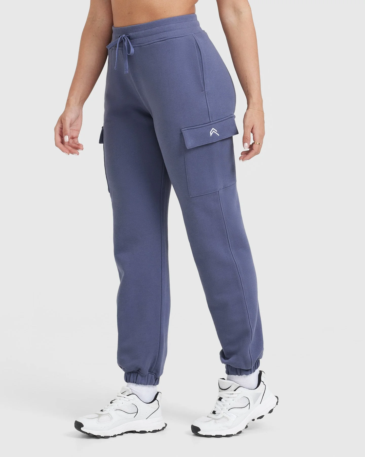 All Day Lightweight Cargo Joggers | Slate Blue - Image 3