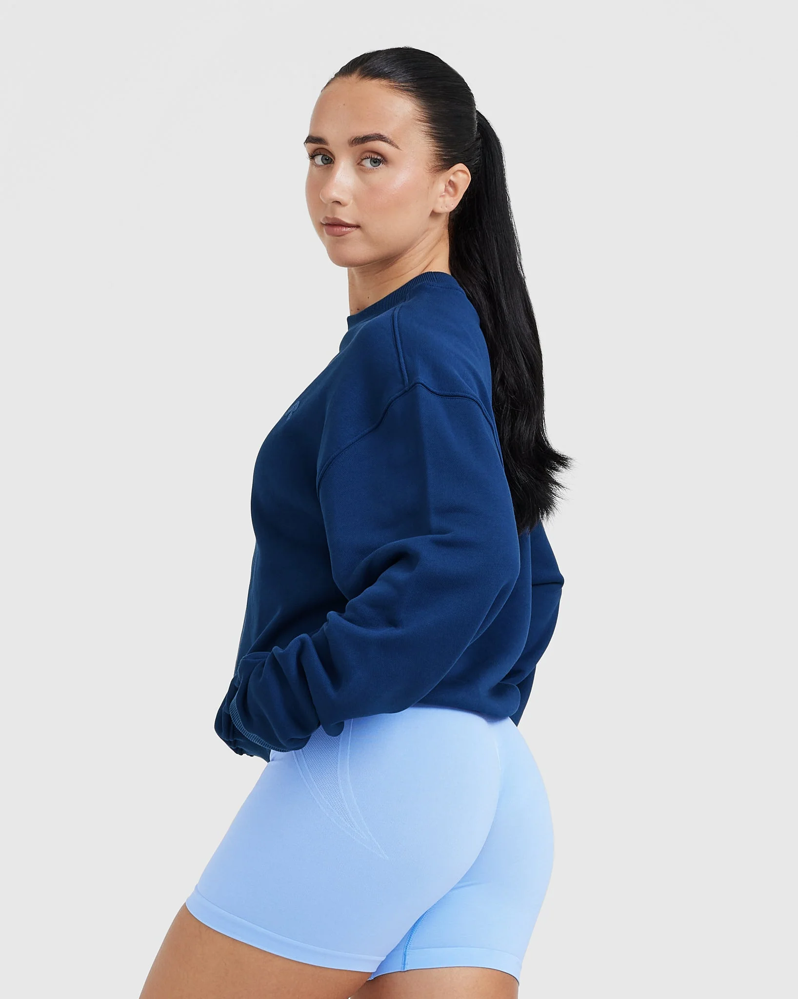 All Day Lightweight Oversized Sweatshirt | Midnight - Image 2