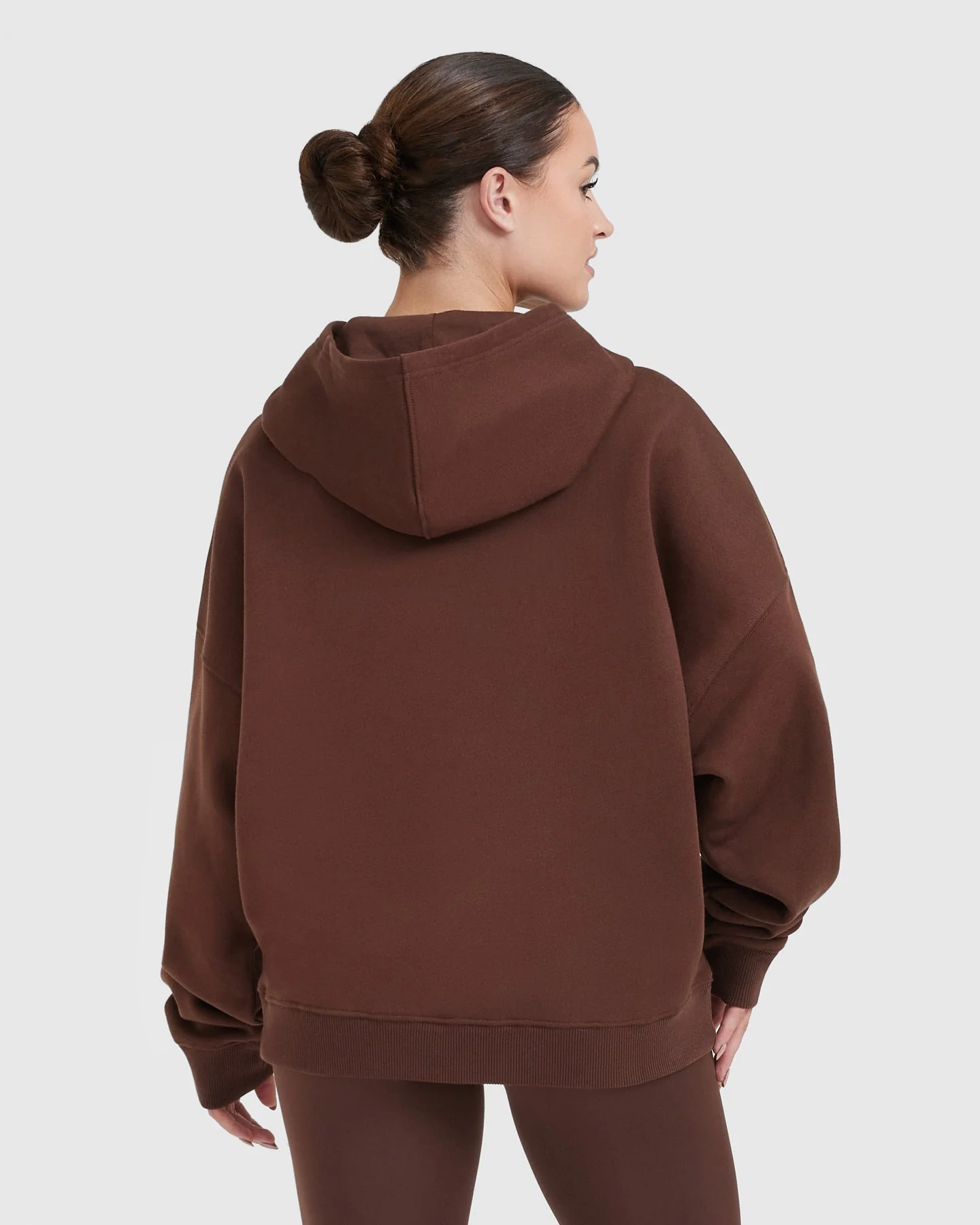 All Day Oversized Hoodie | Espresso - Image 2