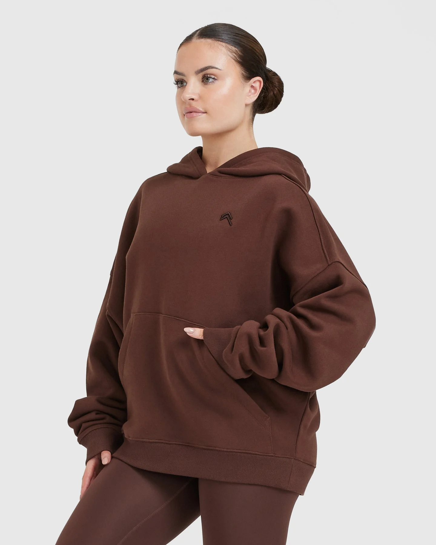 All Day Oversized Hoodie | Espresso - Image 3
