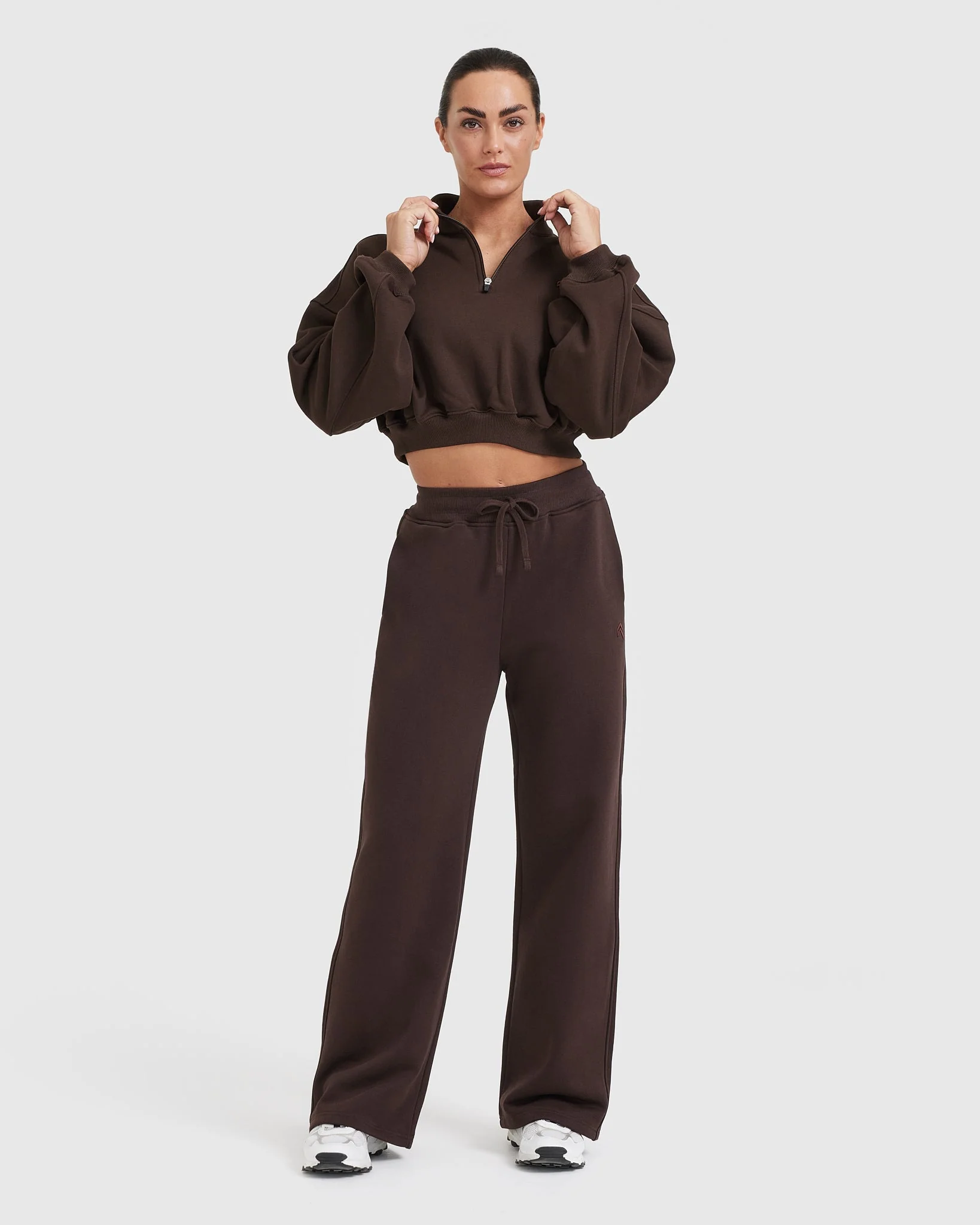 All Day Straight Leg Joggers | 70% Cocoa - Image 6