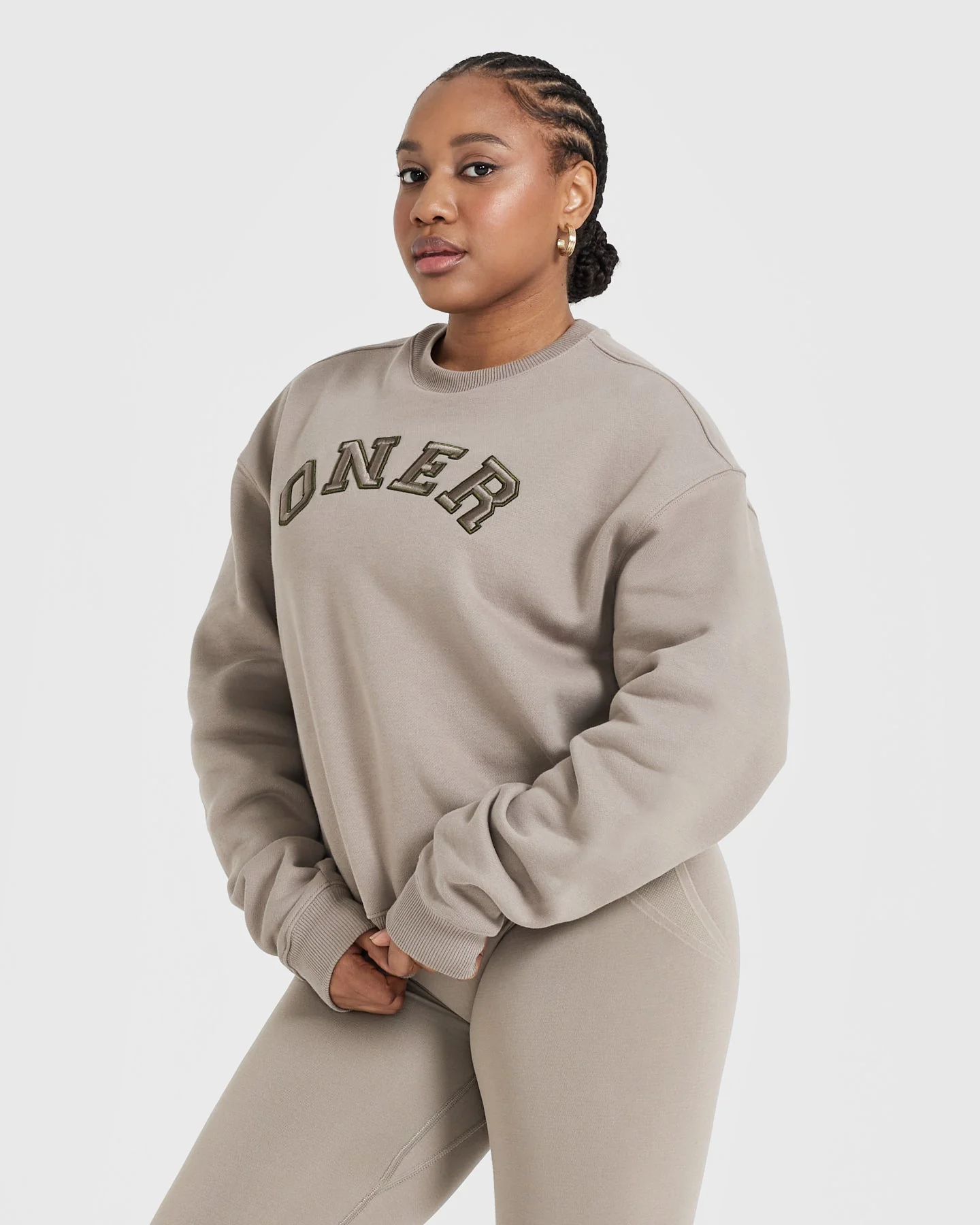 All Day Varsity Oversized Sweatshirt | Minky - Image 3