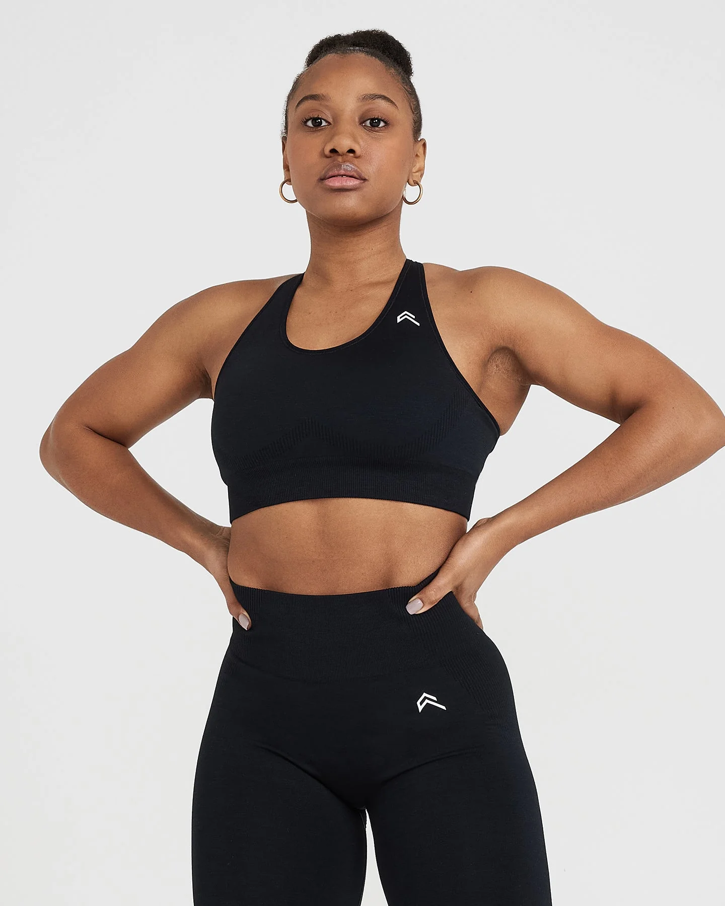 Classic Seamless 2.0 Bralette | Black Marl