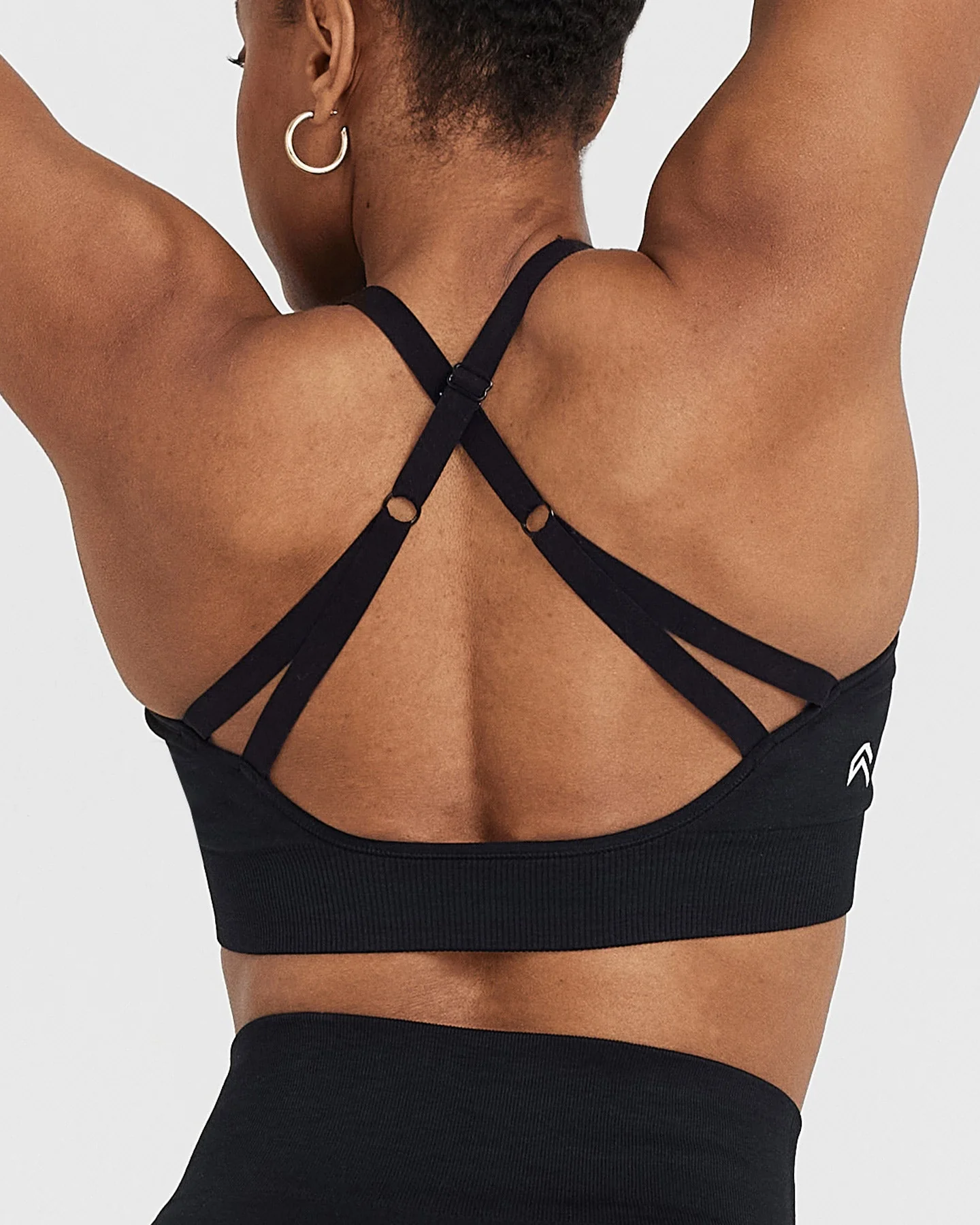 Classic Seamless 2.0 Bralette | Black Marl - Image 5
