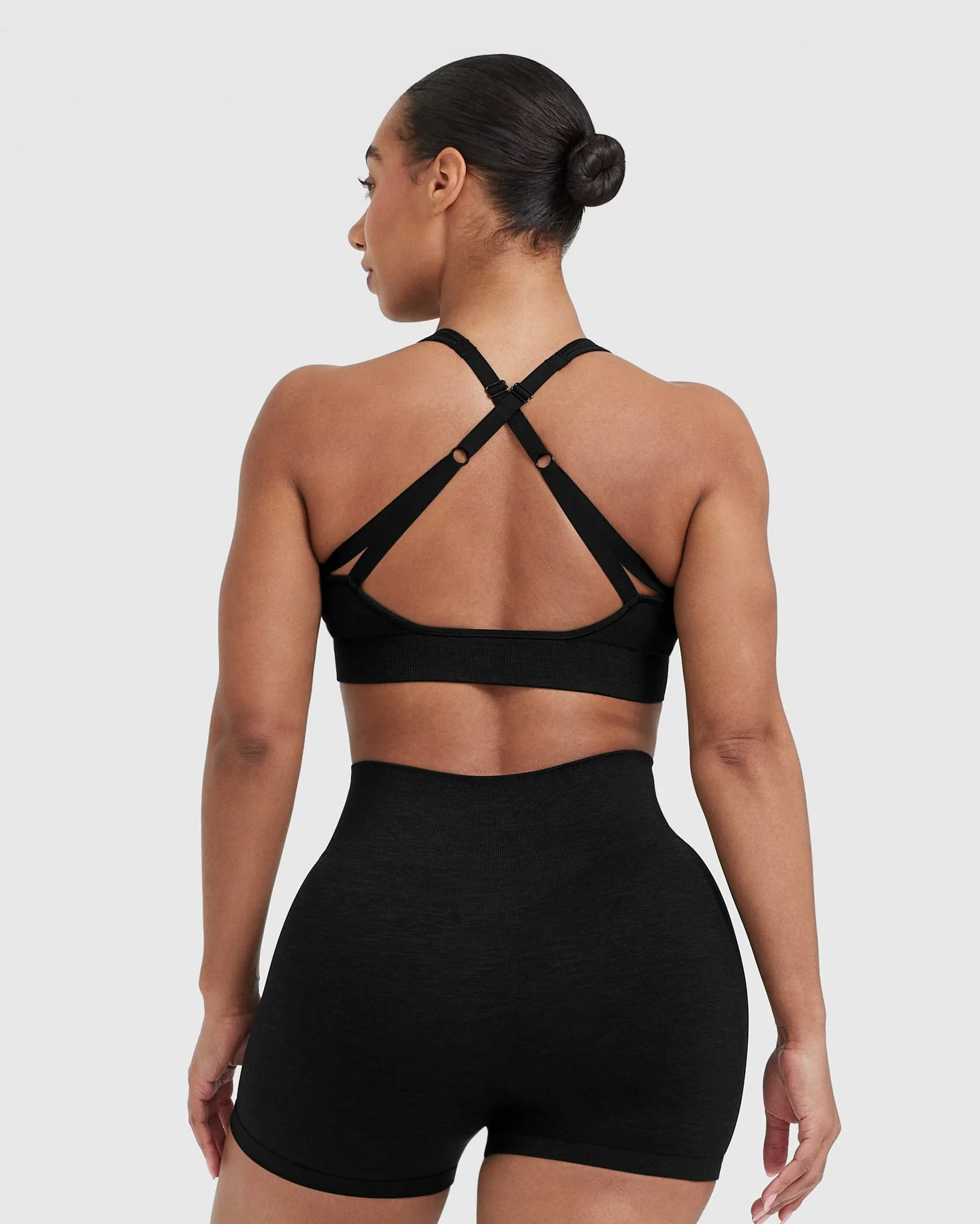 Classic Seamless 2.0 Bralette | Black Marl - Image 2
