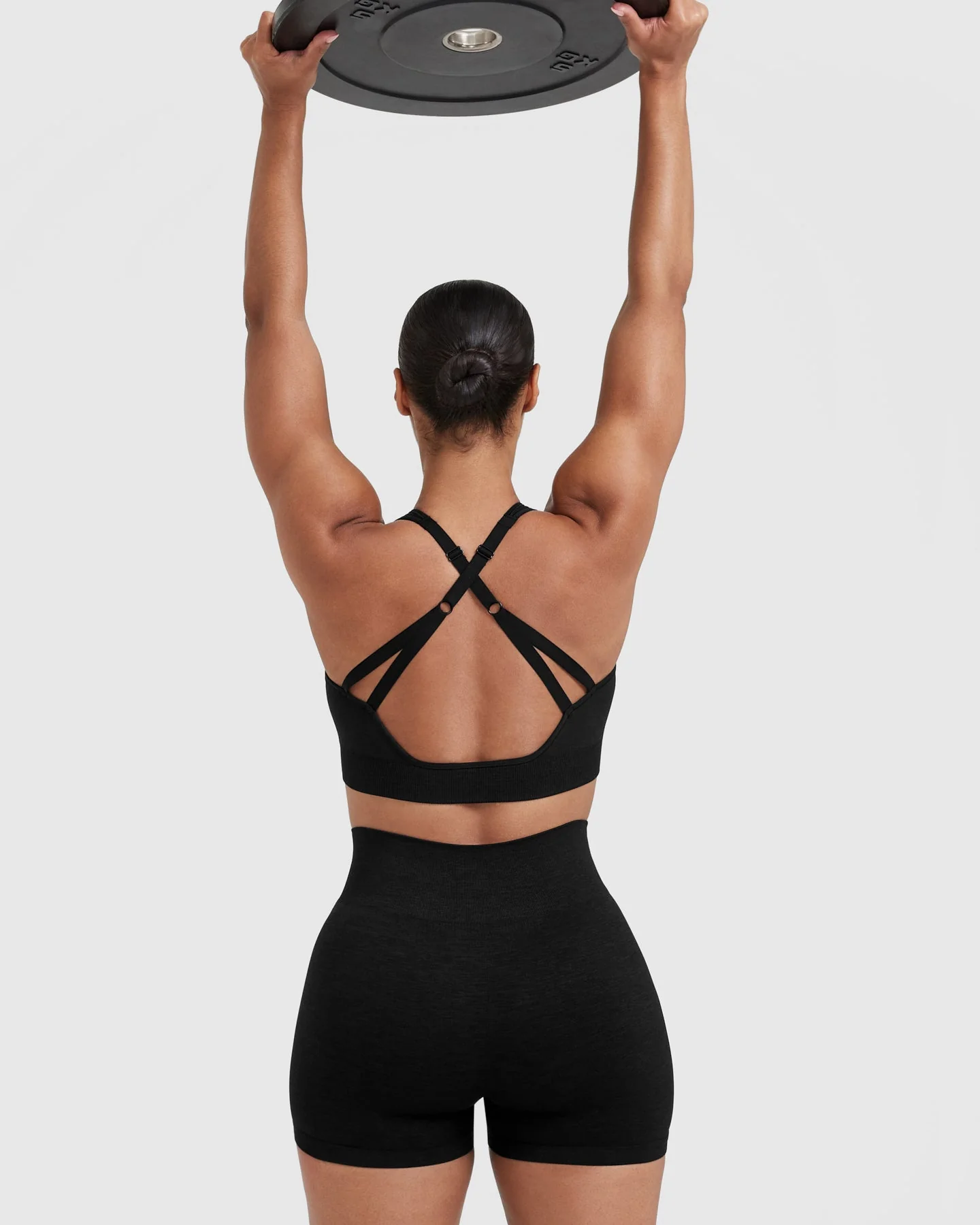 Classic Seamless 2.0 Bralette | Black Marl - Image 6