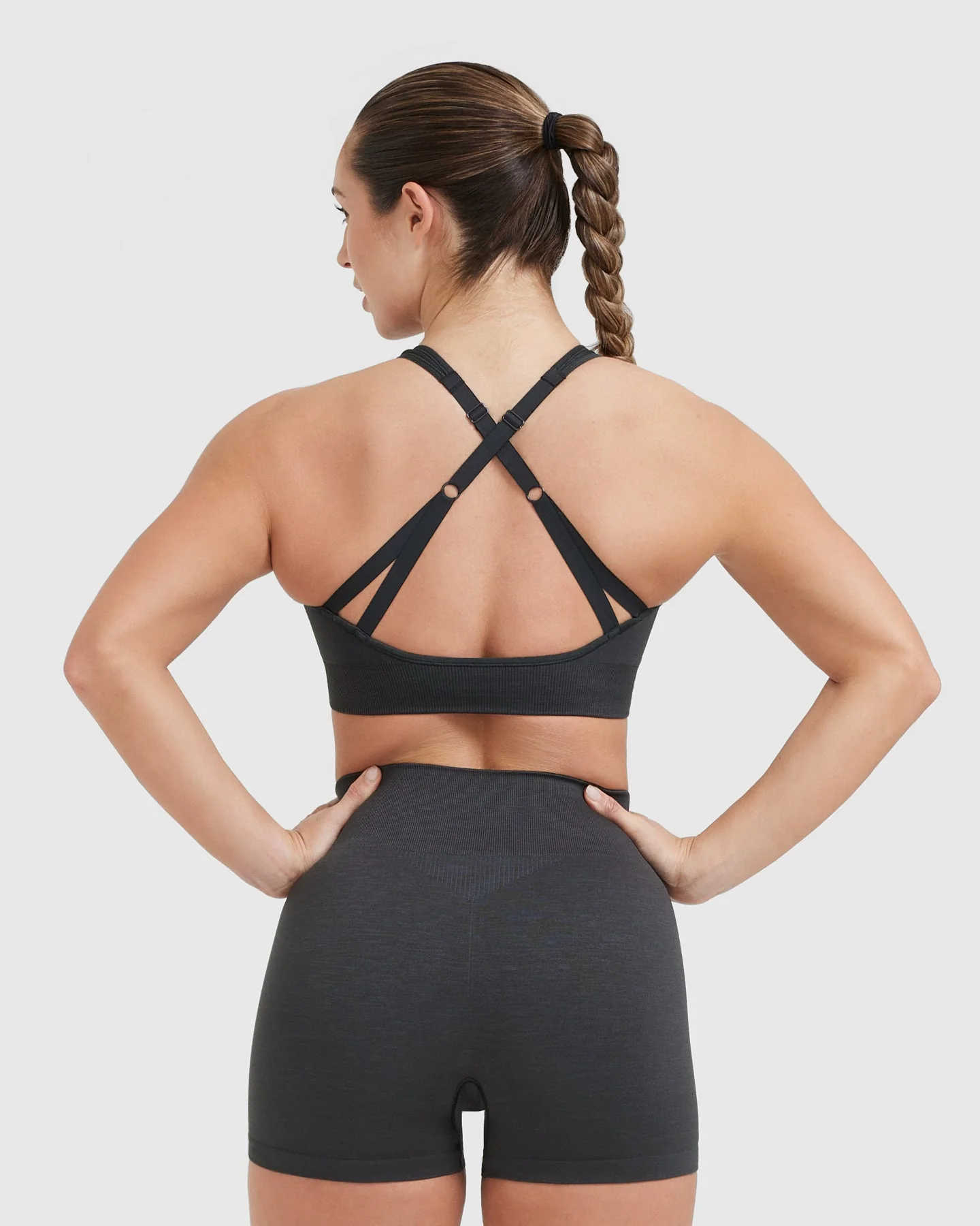 Classic Seamless 2.0 Bralette | Coal Marl - Image 2