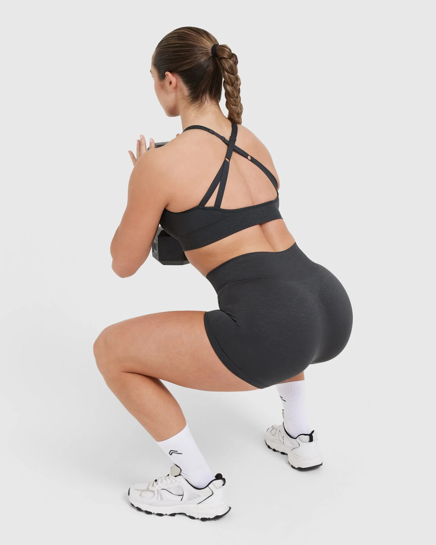 Classic Seamless 2.0 Bralette | Coal Marl - Image 6