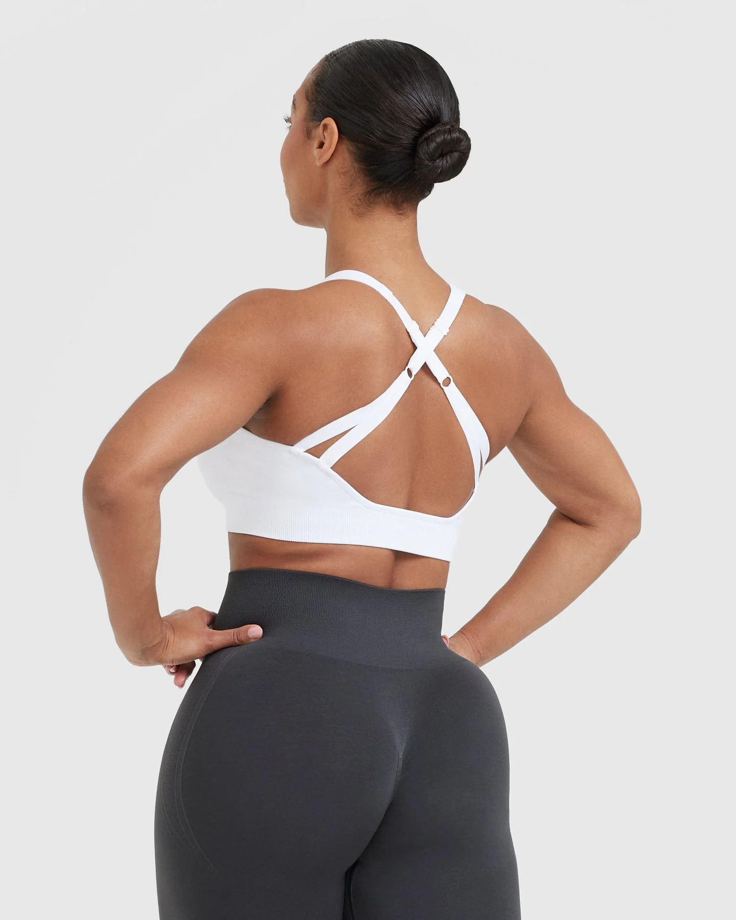 Classic Seamless 2.0 Bralette | White - Image 2