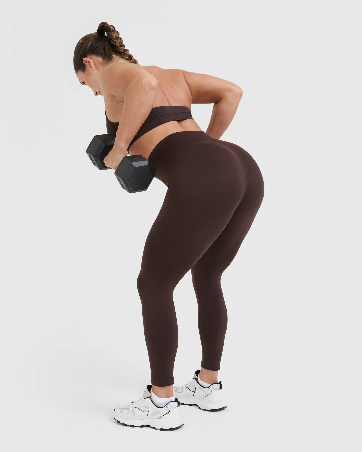 Classic Seamless 2.0 Leggings | 70% Cocoa Marl - Image 6