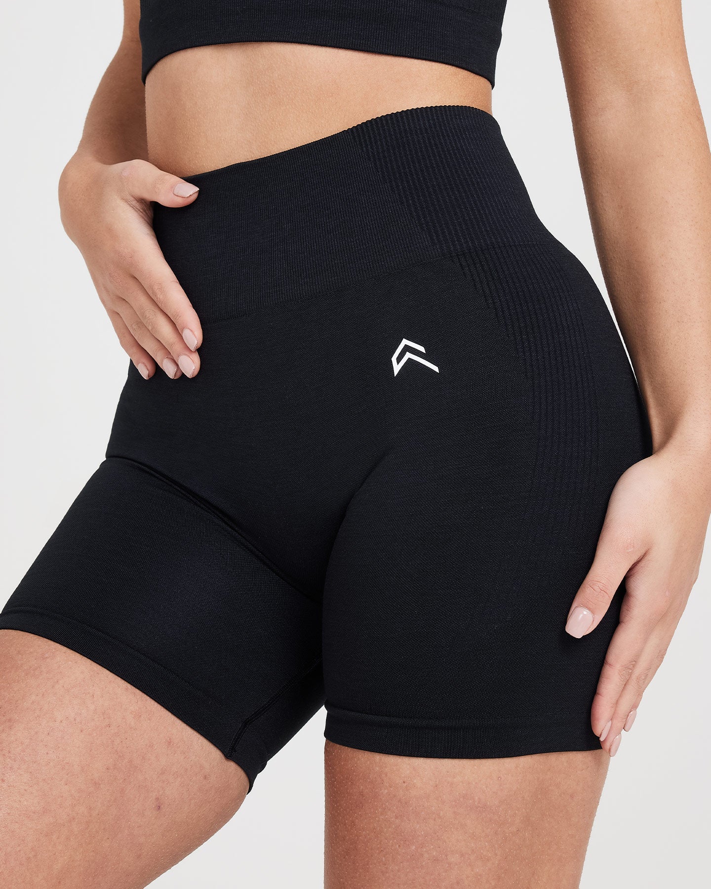 Classic Seamless 2.0 Shorts | Black Marl - Image 3