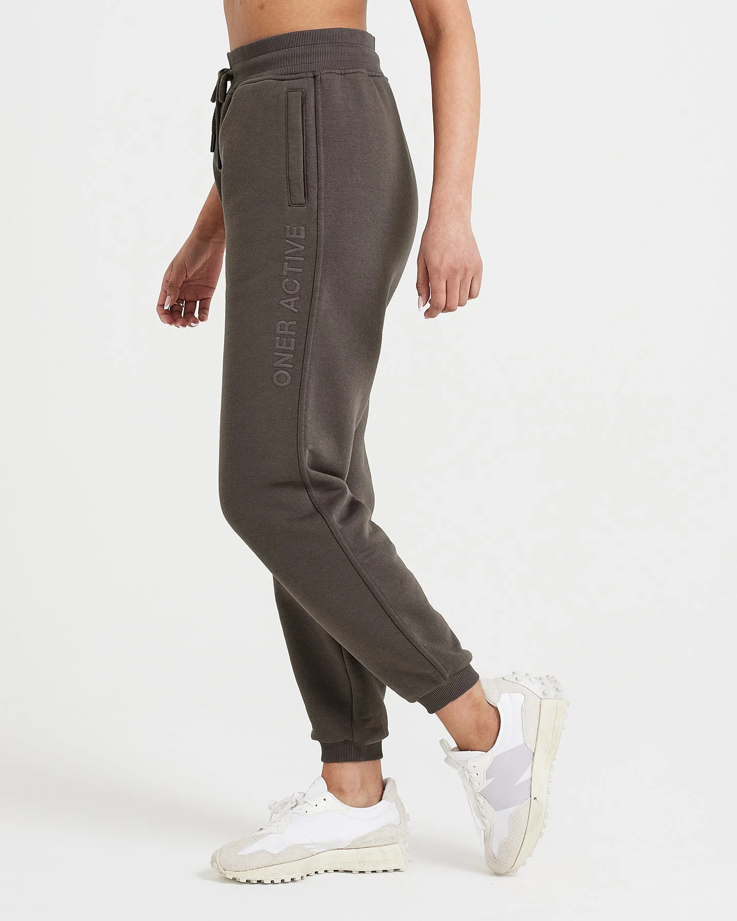 Classic Lounge Joggers | Deep Taupe - Image 3