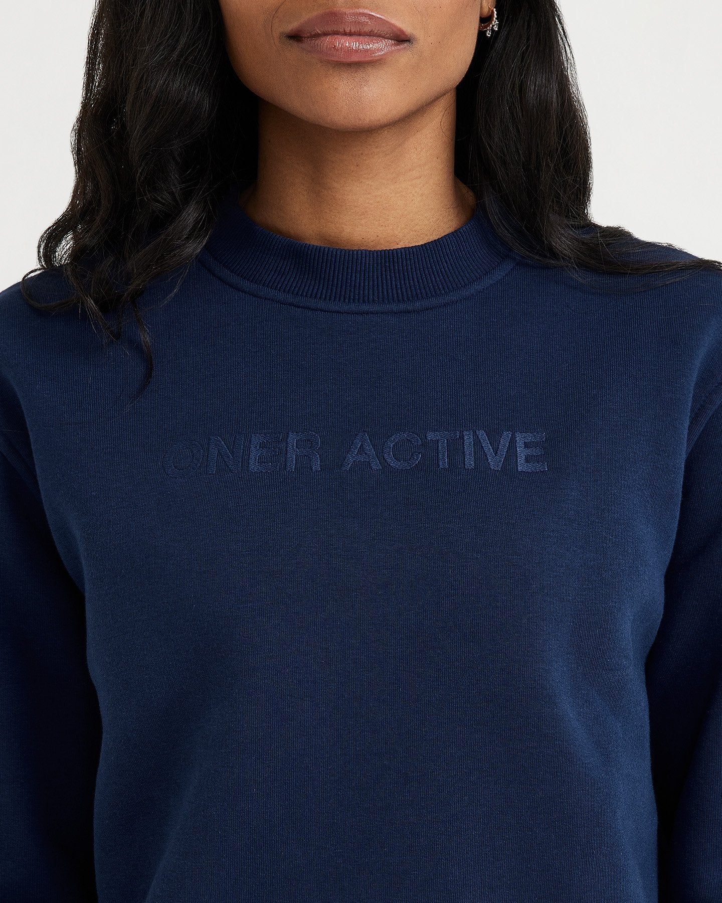 Classic Lounge Oversized Crew Neck | Midnight - Image 3