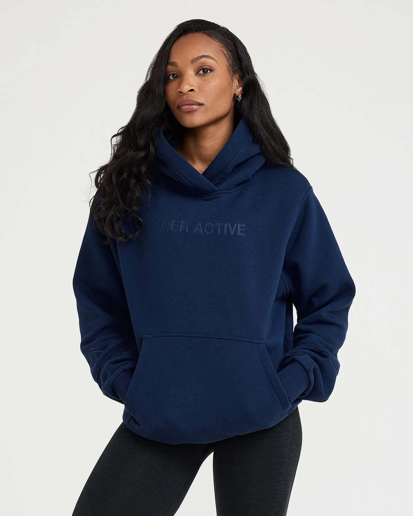 Classic Lounge Oversized Hoodie | Midnight - Image 2