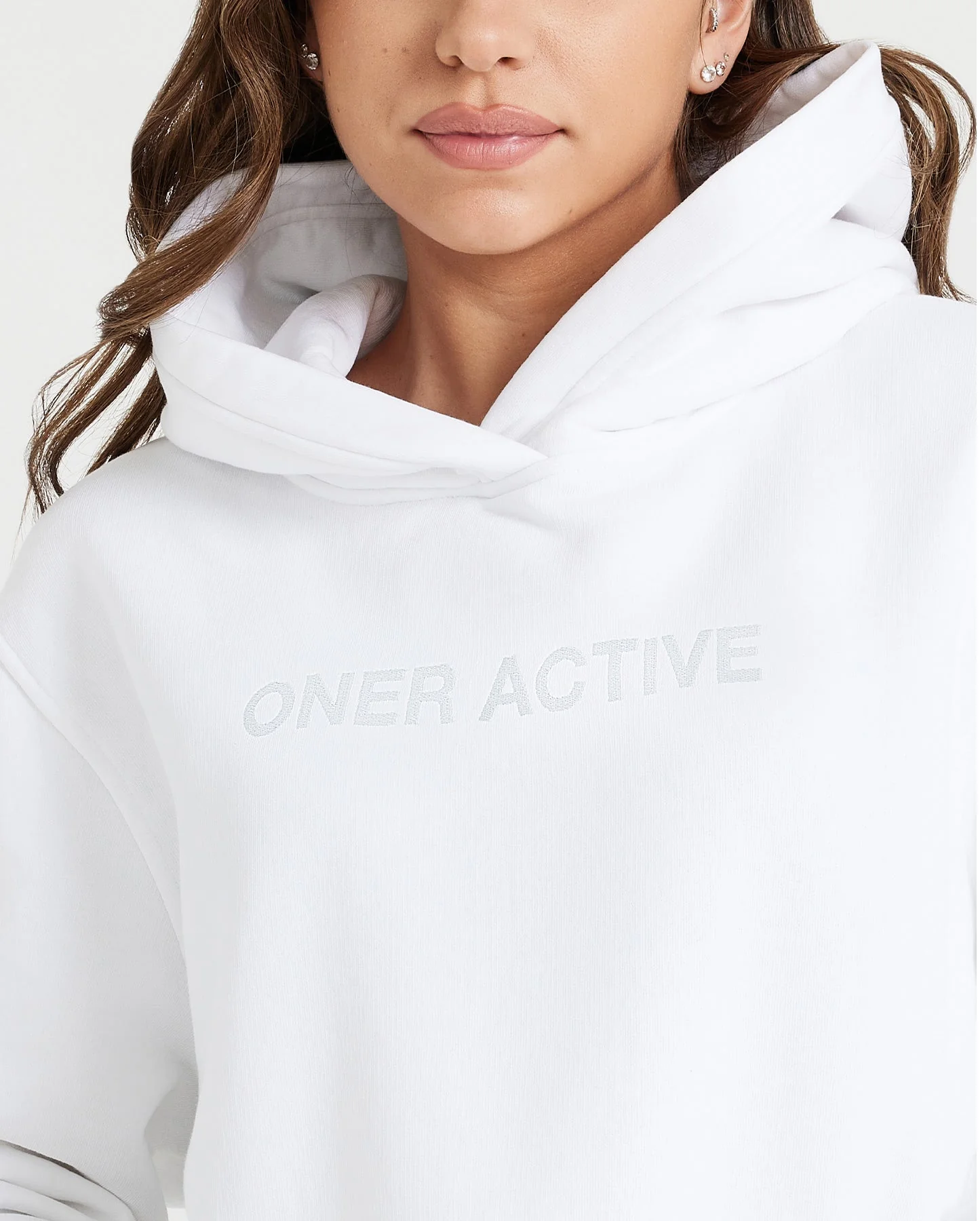 Classic Lounge Oversized Hoodie | White - Image 4
