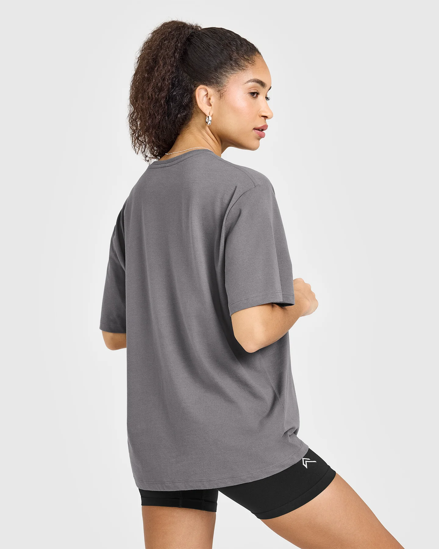 Classic Oversized Lightweight T-Shirt | Ash Grey - Image 2