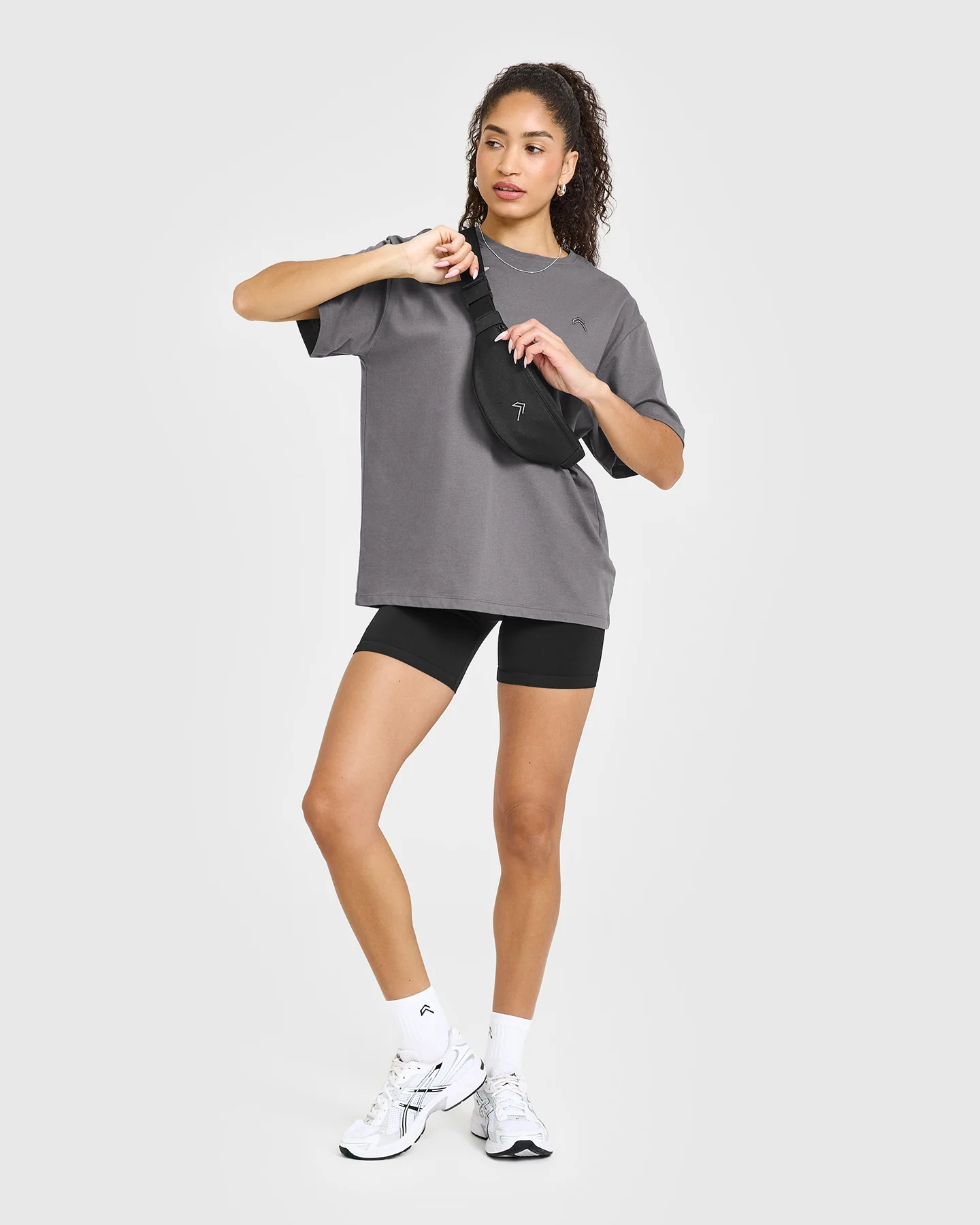 Classic Oversized Lightweight T-Shirt | Ash Grey - Image 3