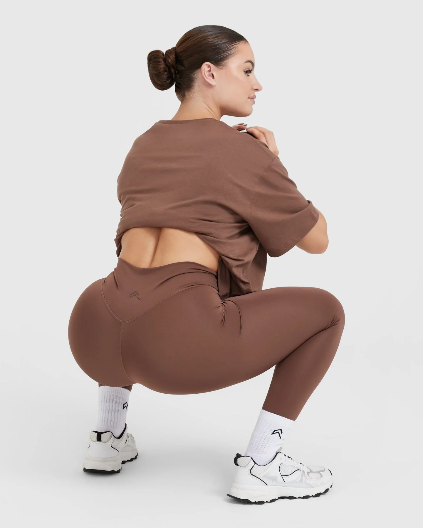 Classic Oversized Lightweight T-Shirt | Chestnut - Image 6