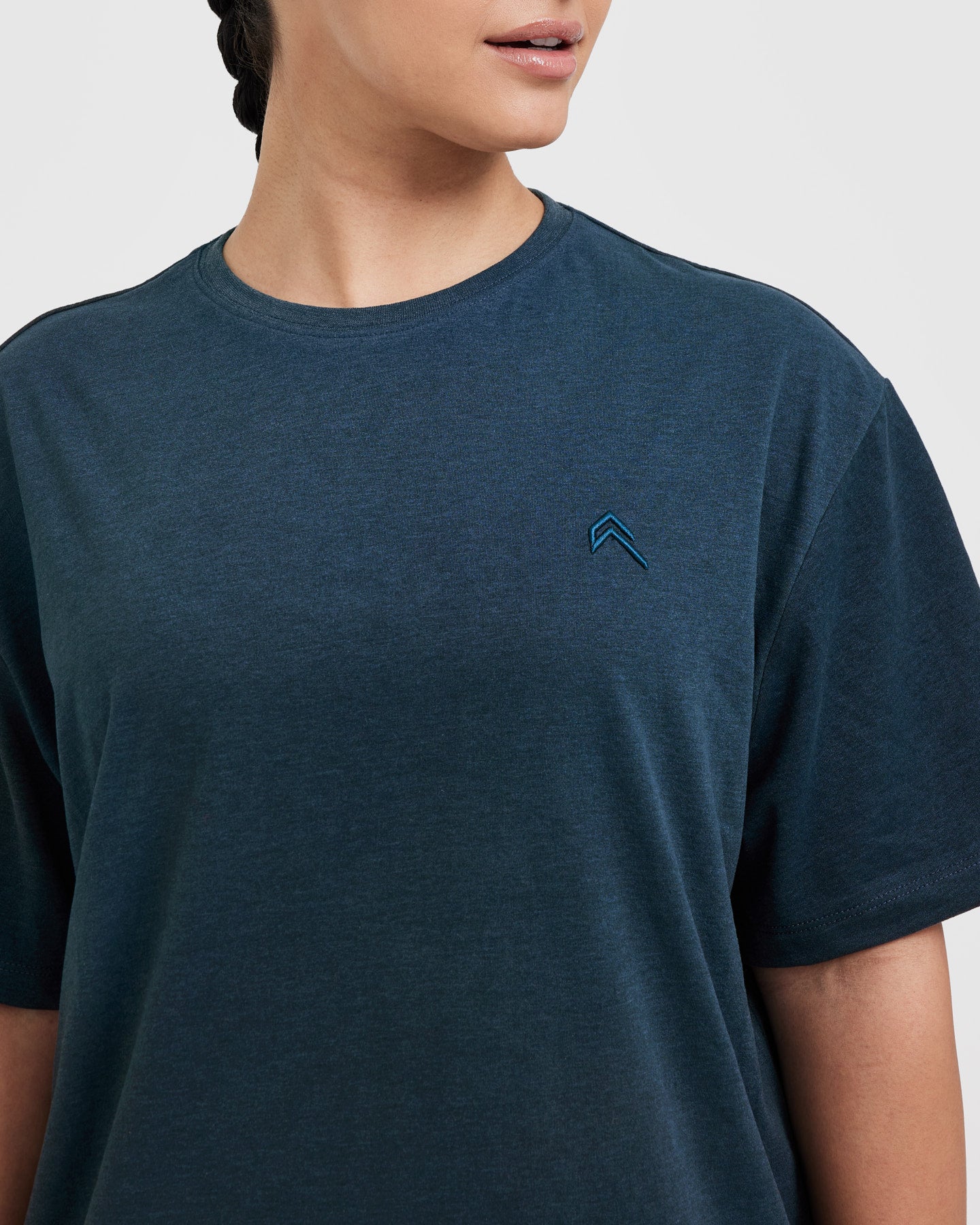 Classic Oversized Lightweight T-Shirt | Oil Blue - Image 4