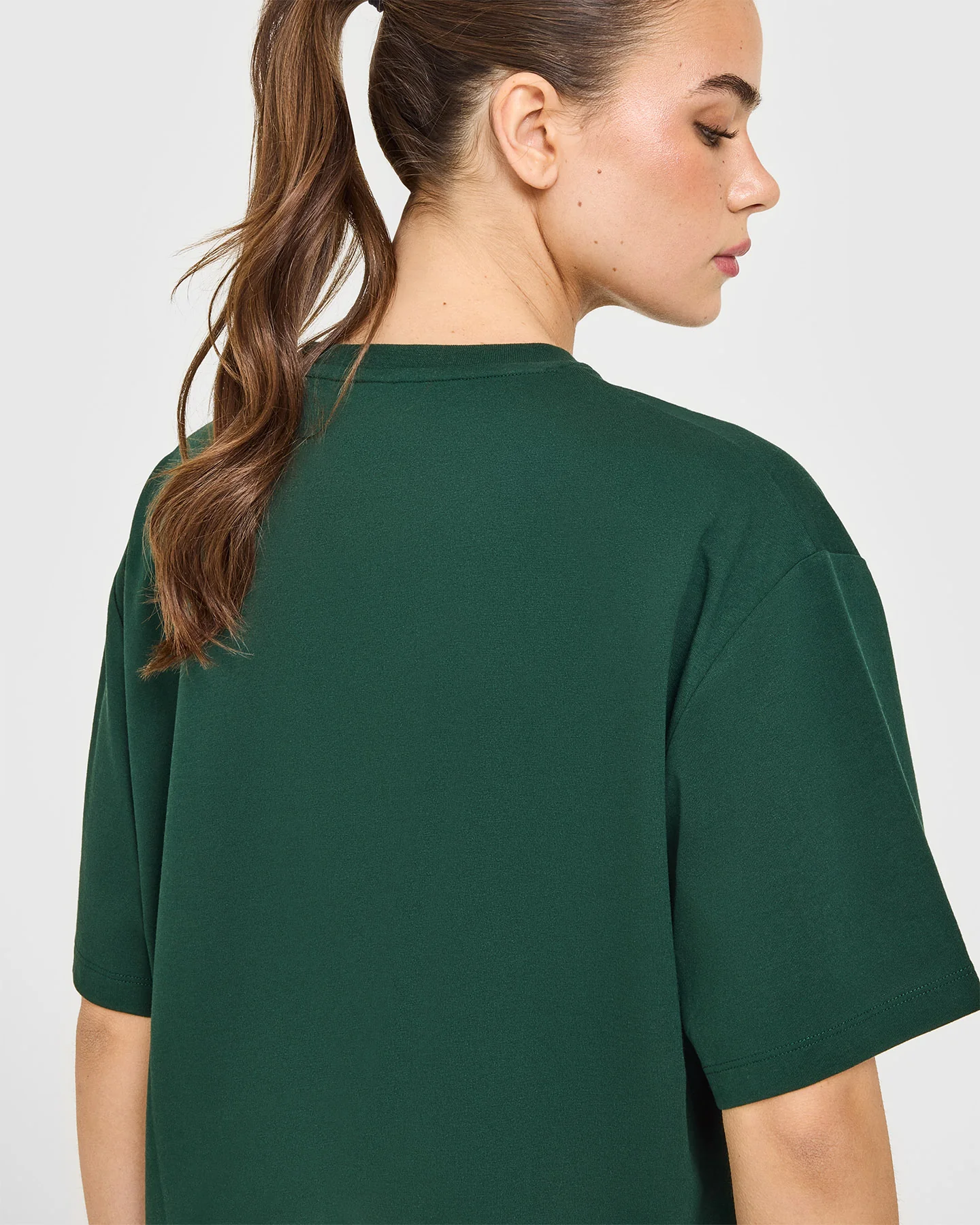 Classic Oversized Lightweight T-Shirt | Racing Green - Image 4