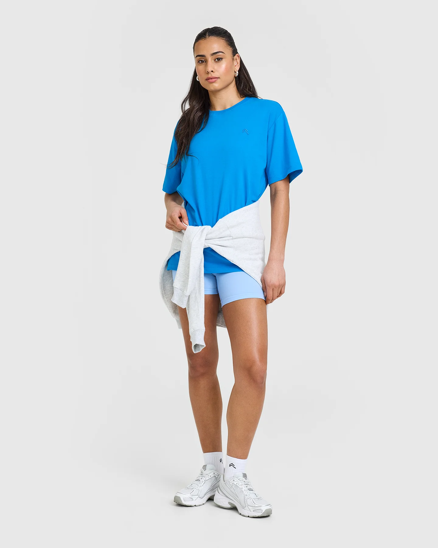 Classic Oversized Lightweight T-Shirt | Tropical Blue - Image 2