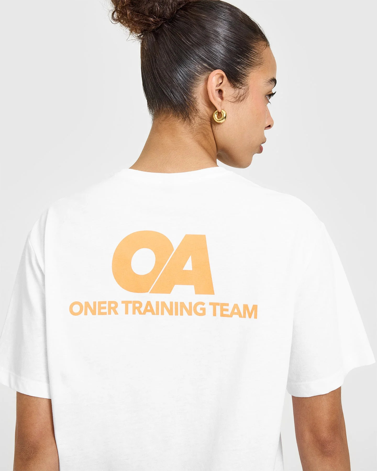 Classic Oversized Lightweight T-Shirt with Printed Graphic | White - Image 4