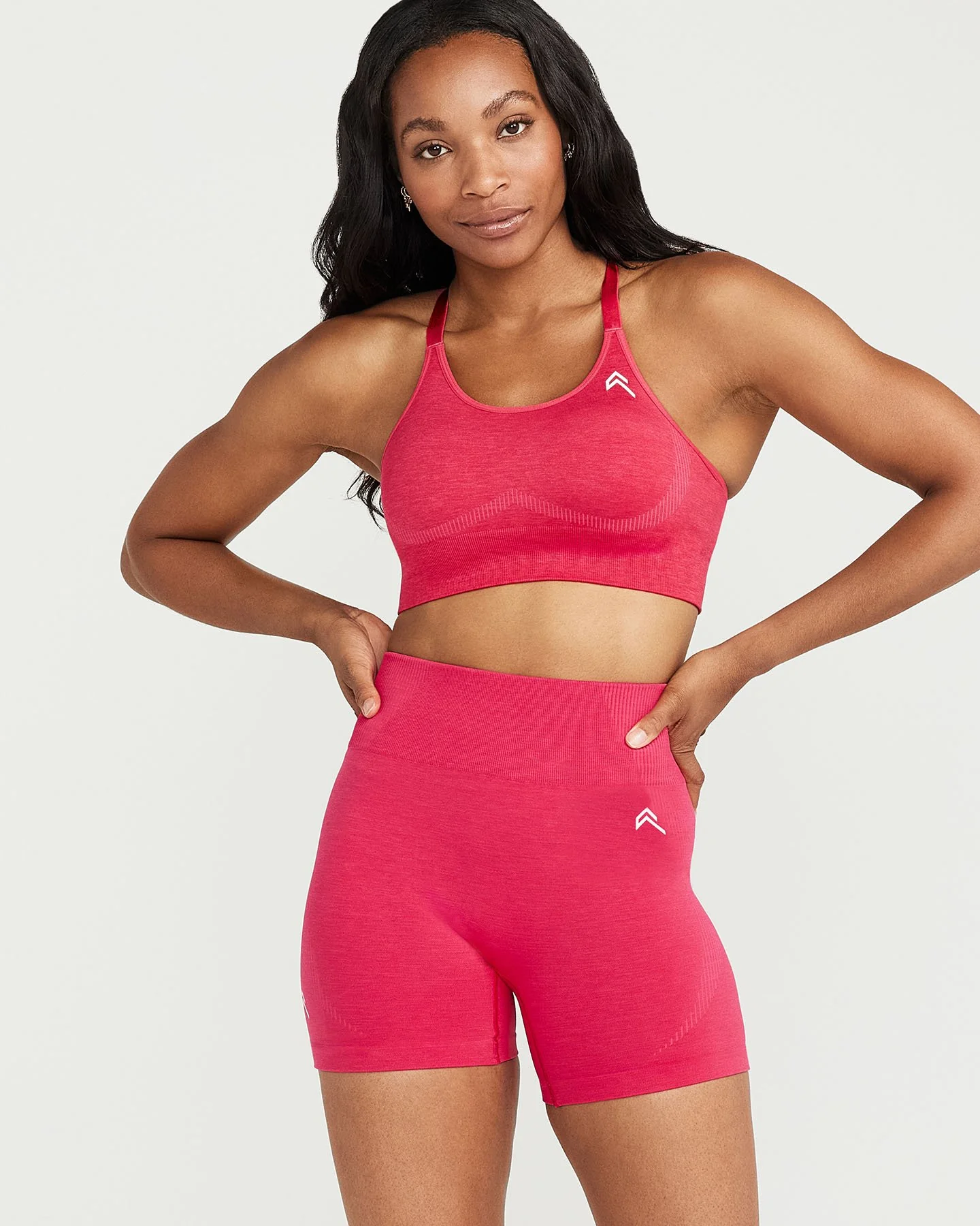 Classic Seamless Shorts | Berry Bloom Marl - Image 6
