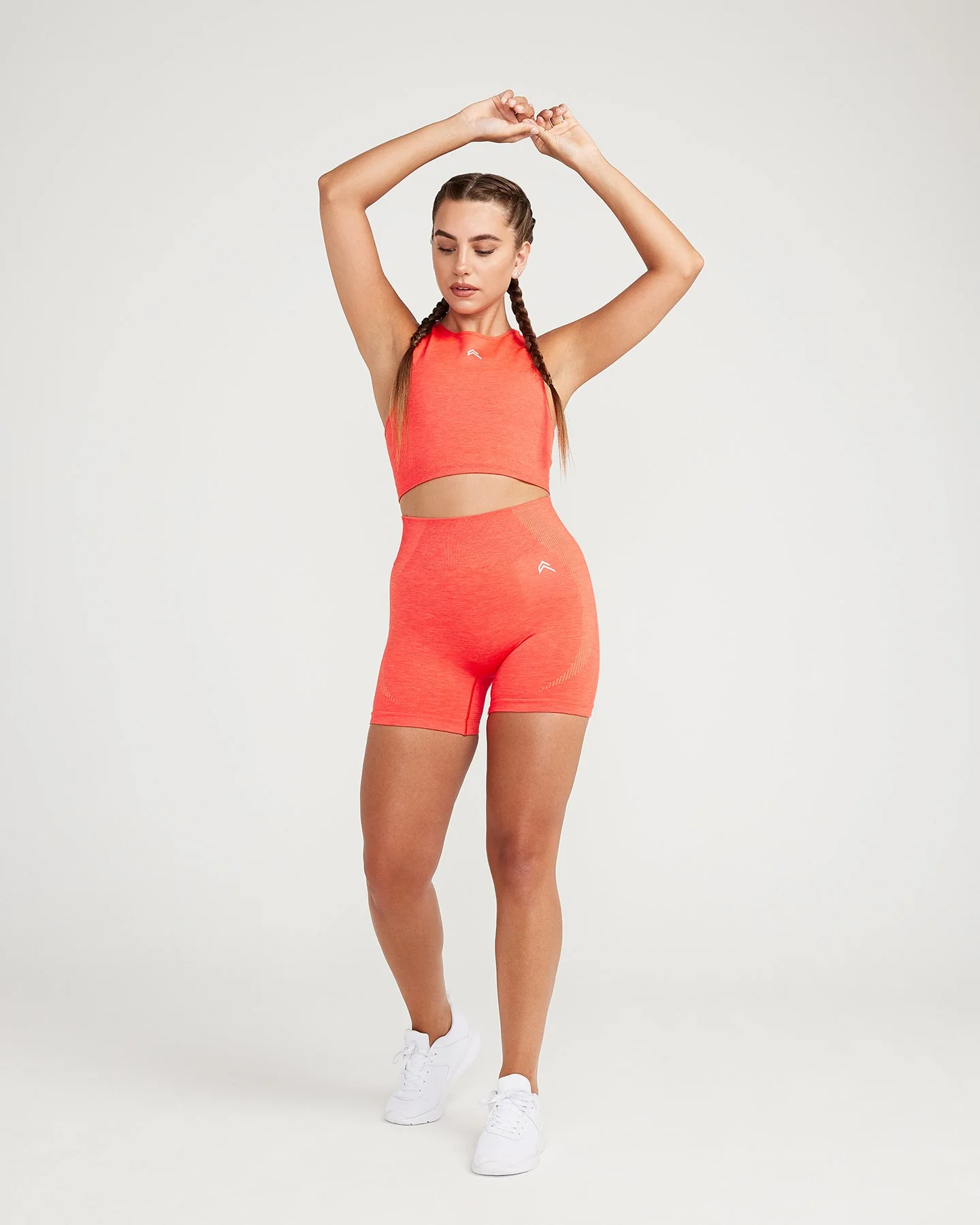 Classic Seamless Shorts | Coral Marl - Image 2