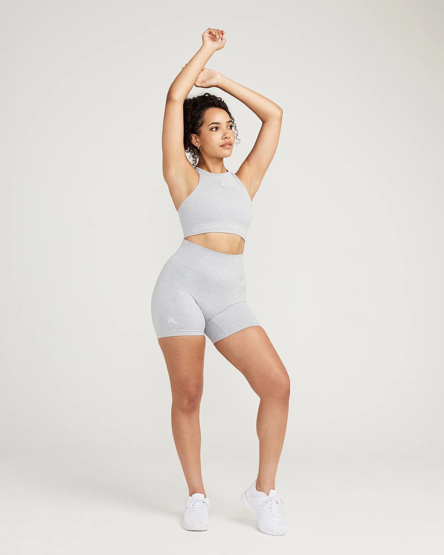 Classic Seamless Shorts | Grey Marl - Image 2