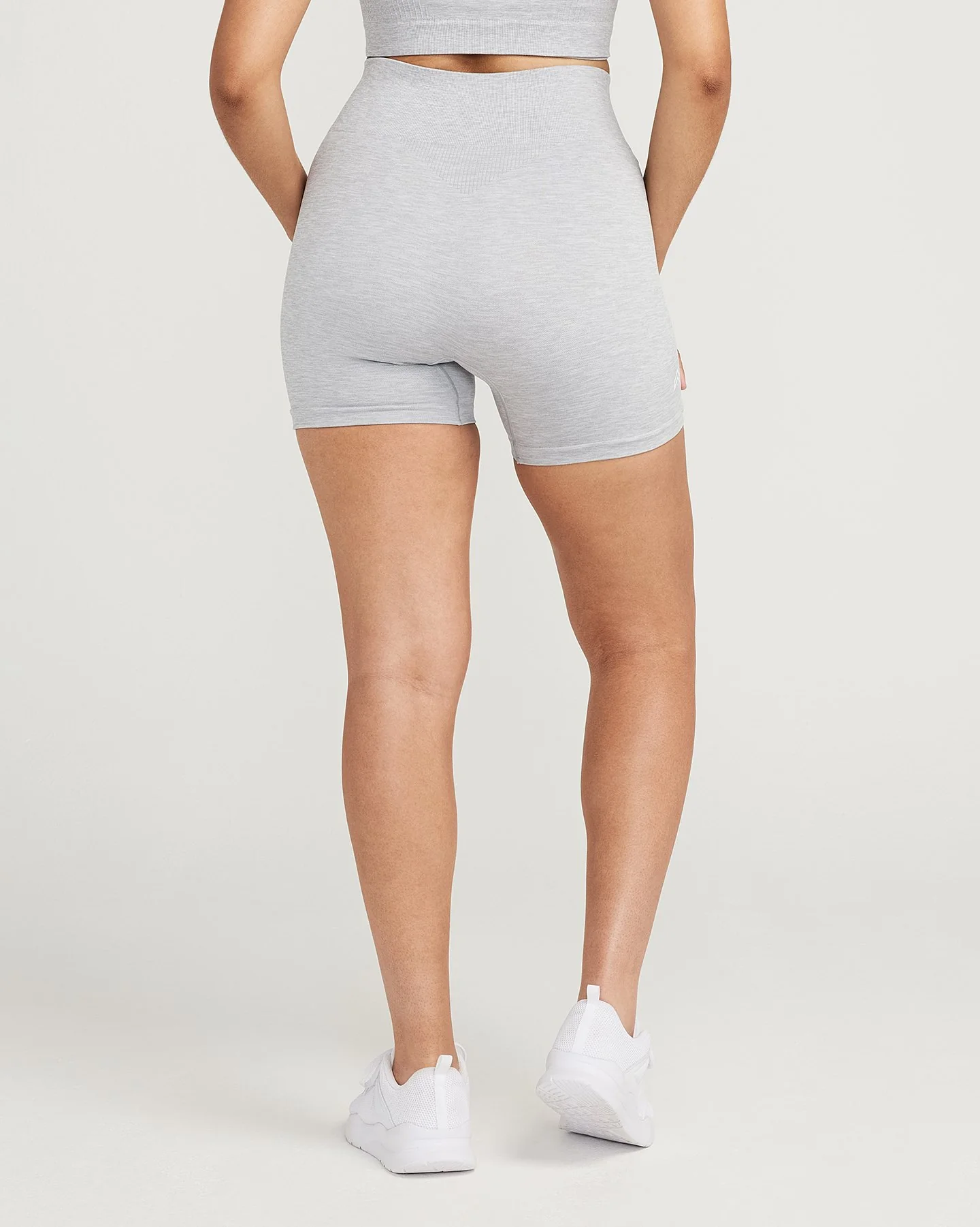 Classic Seamless Shorts | Grey Marl - Image 3
