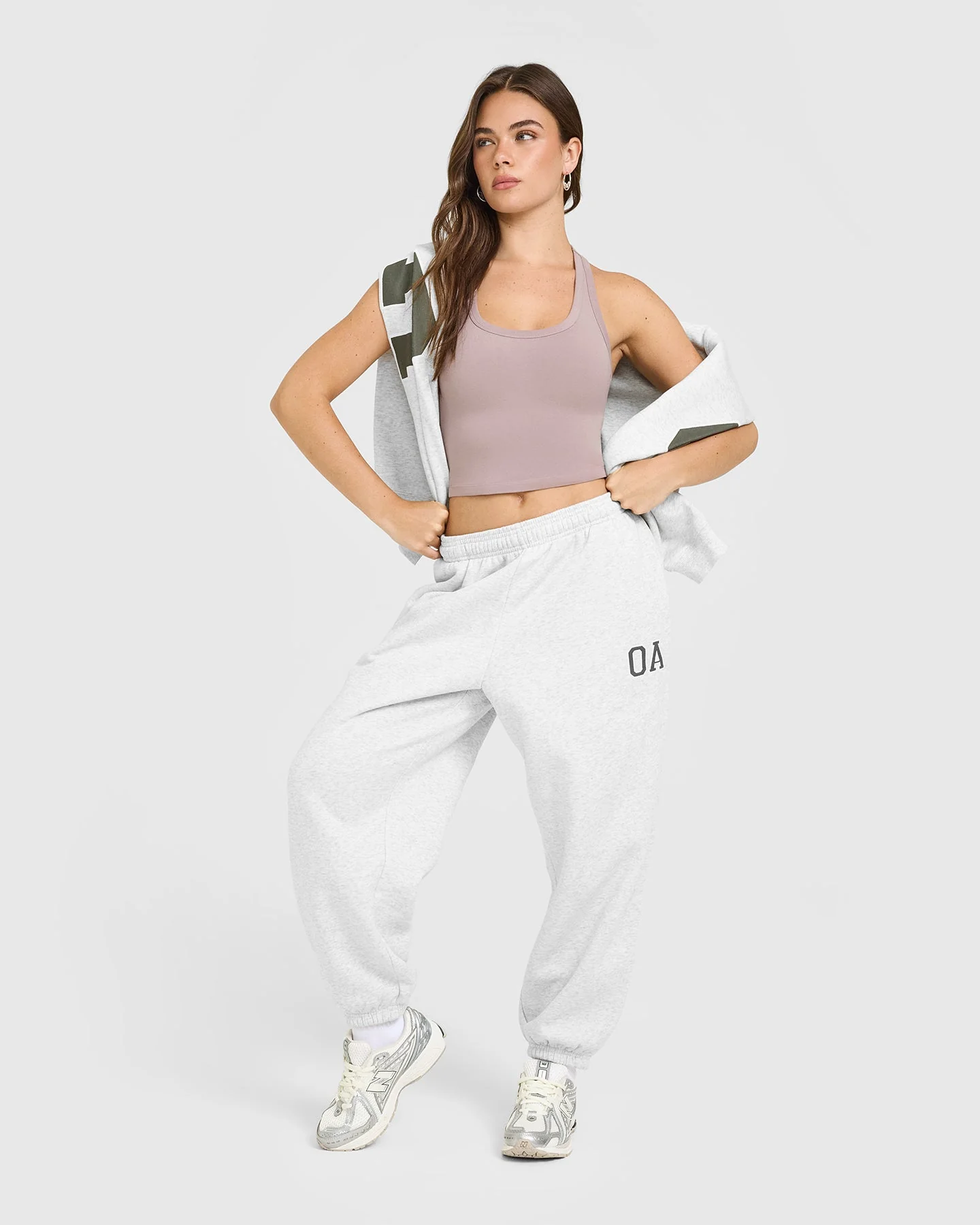 Cotton Fitted Mid Vest | Dusty Purple - Image 3