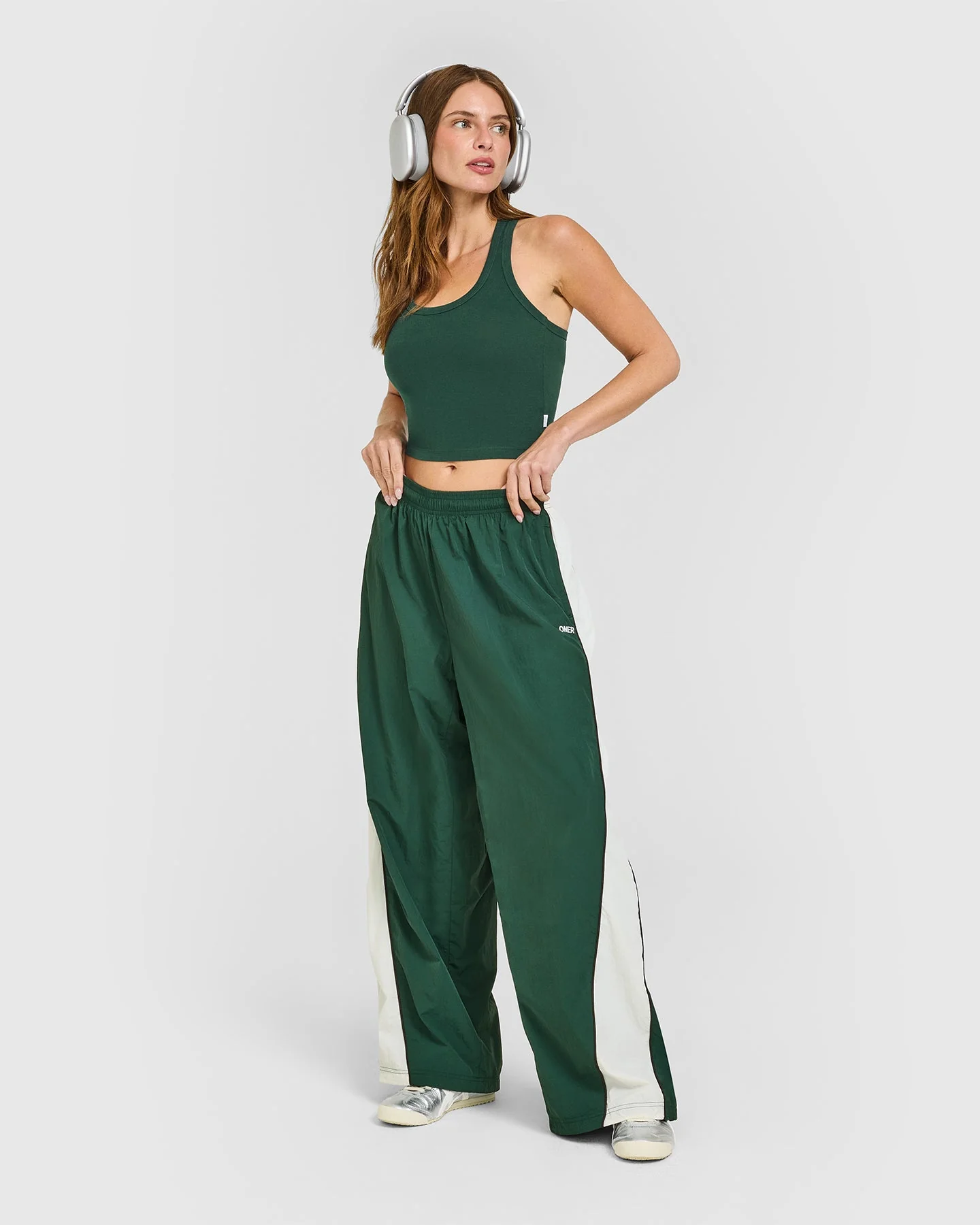 Cotton Fitted Mid Vest | Racing Green - Image 3