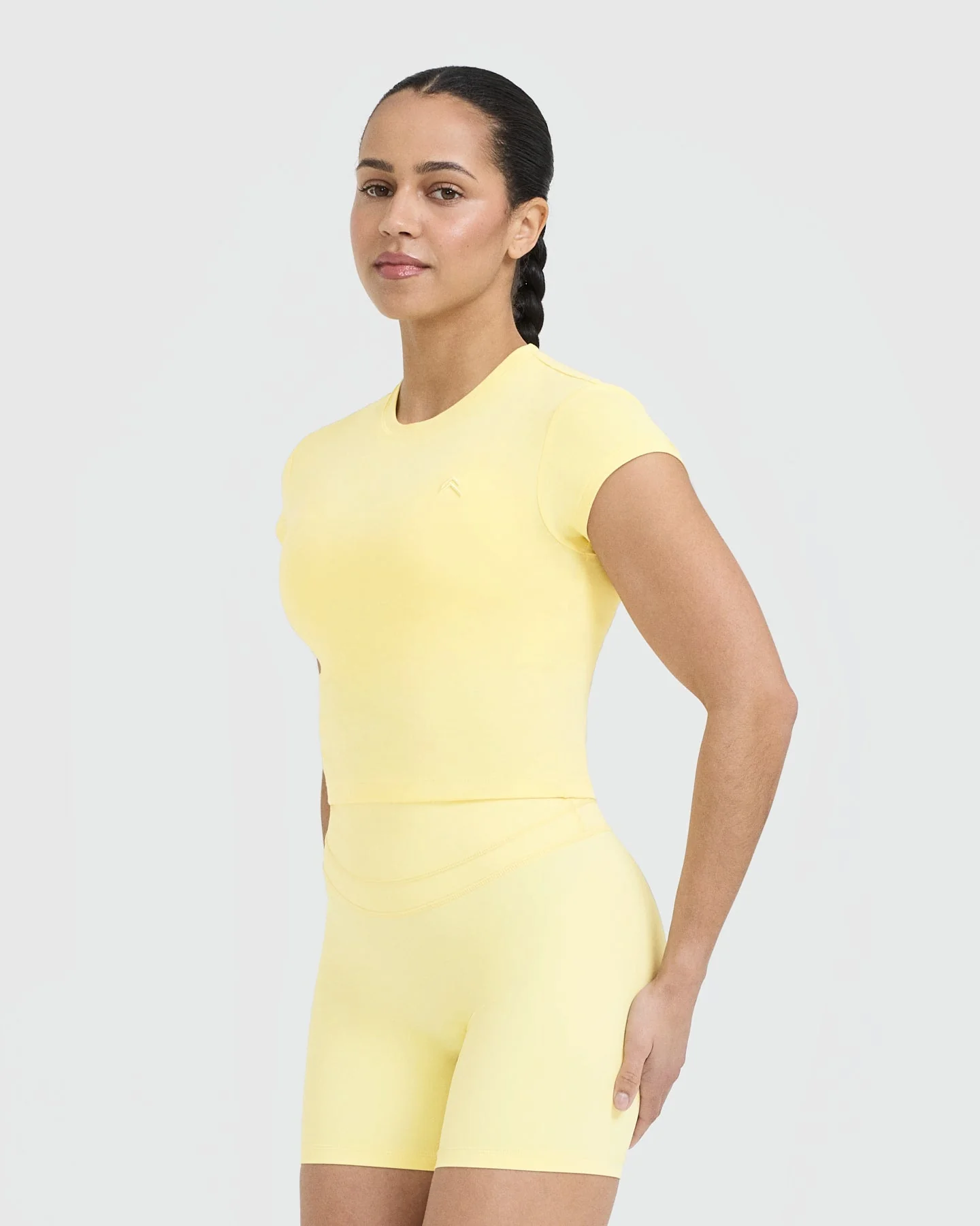 Cotton Icon Baby T-Shirt | Sherbert Yellow - Image 3