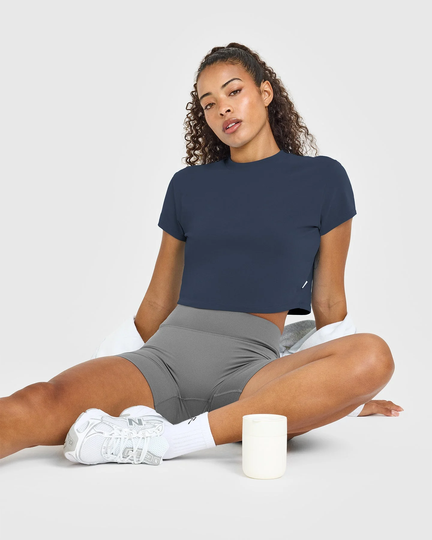 Cotton Relaxed T-Shirt | True Blue - Image 6