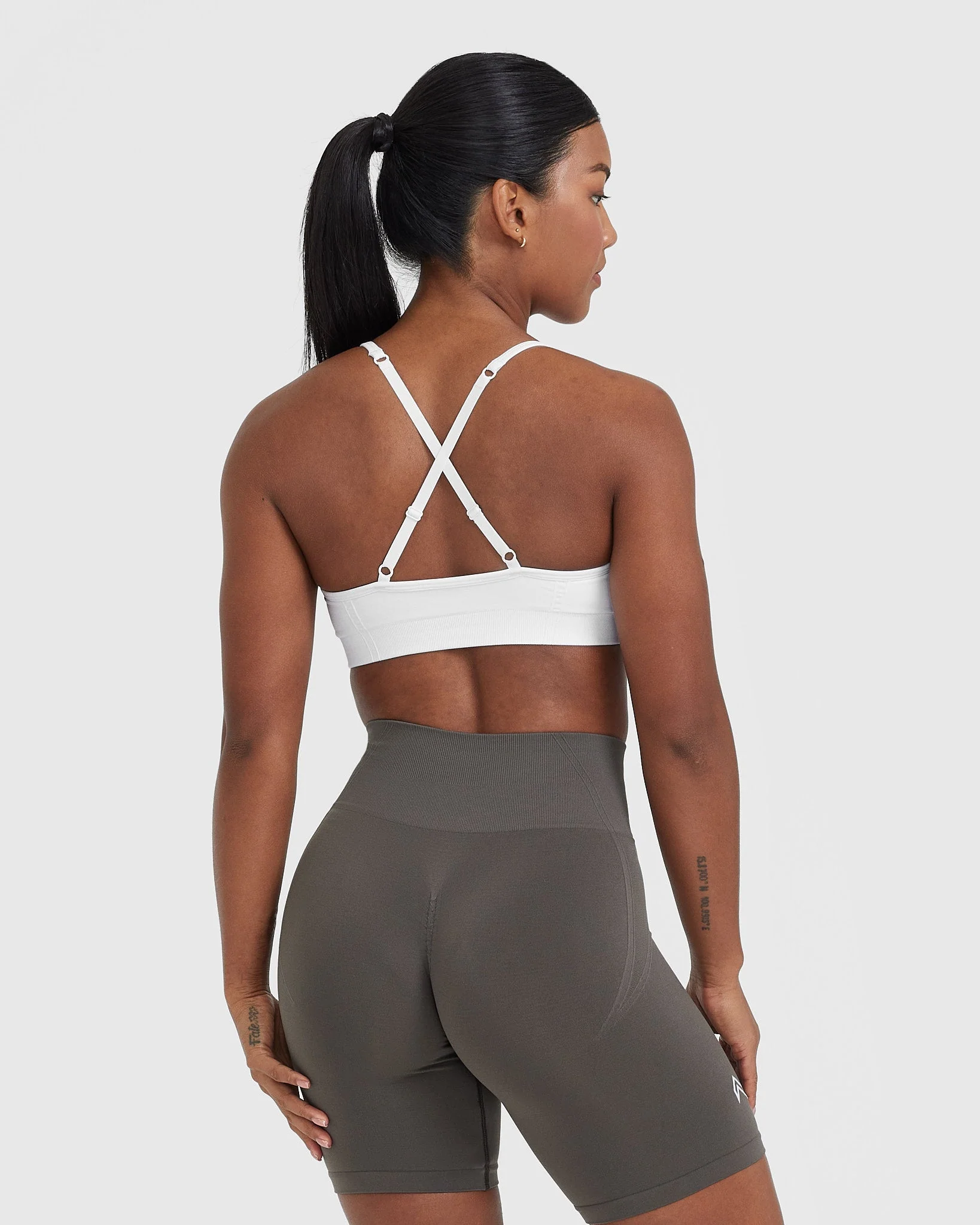 EffortlessLift™ Strappy Bralette | White - Image 2