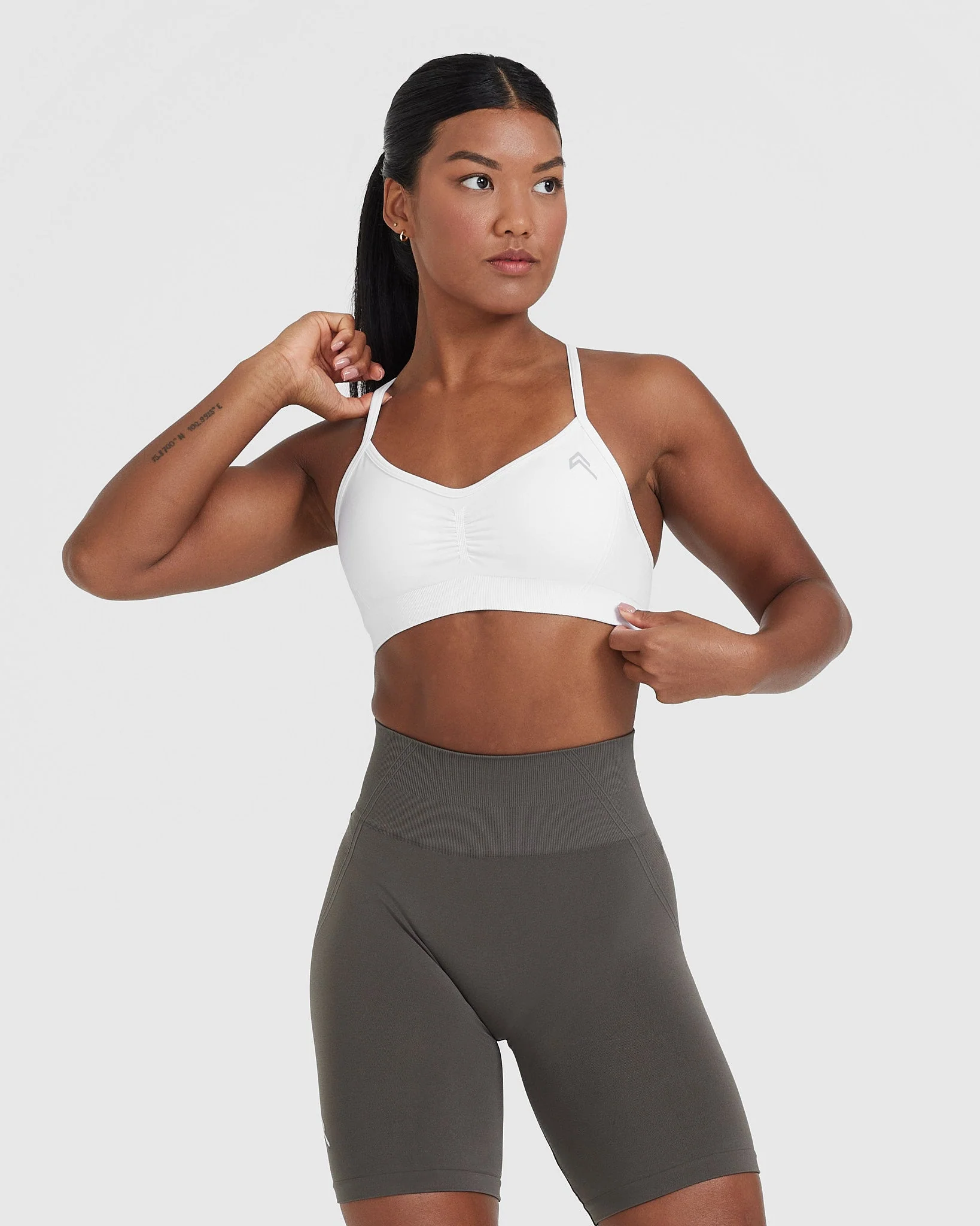 EffortlessLift™ Strappy Bralette | White - Image 3