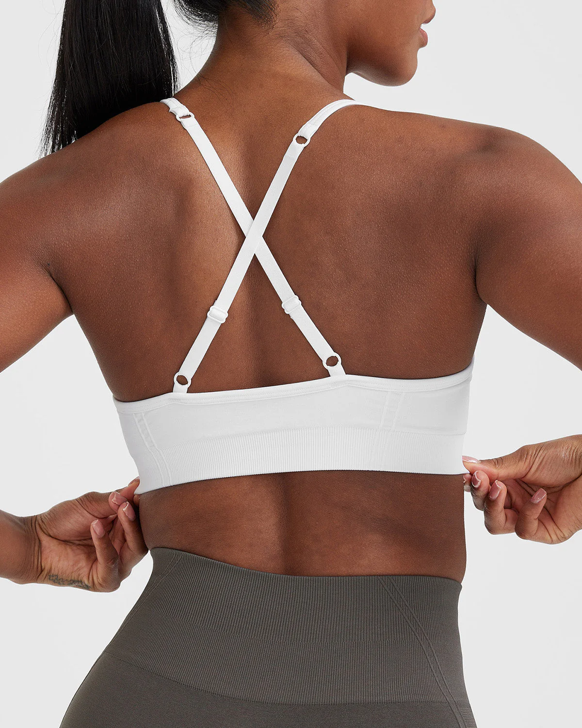 EffortlessLift™ Strappy Bralette | White - Image 5