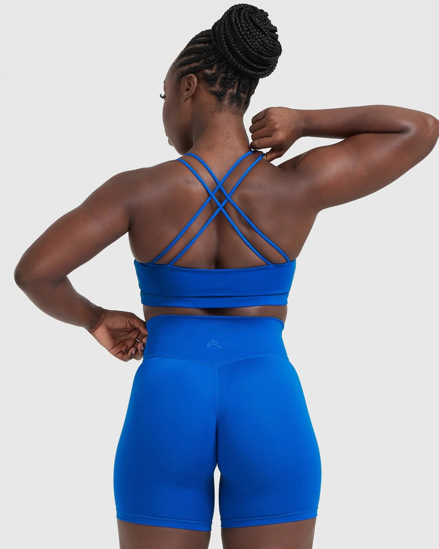Everyday Cross Over Bralette | Cobalt - Image 2