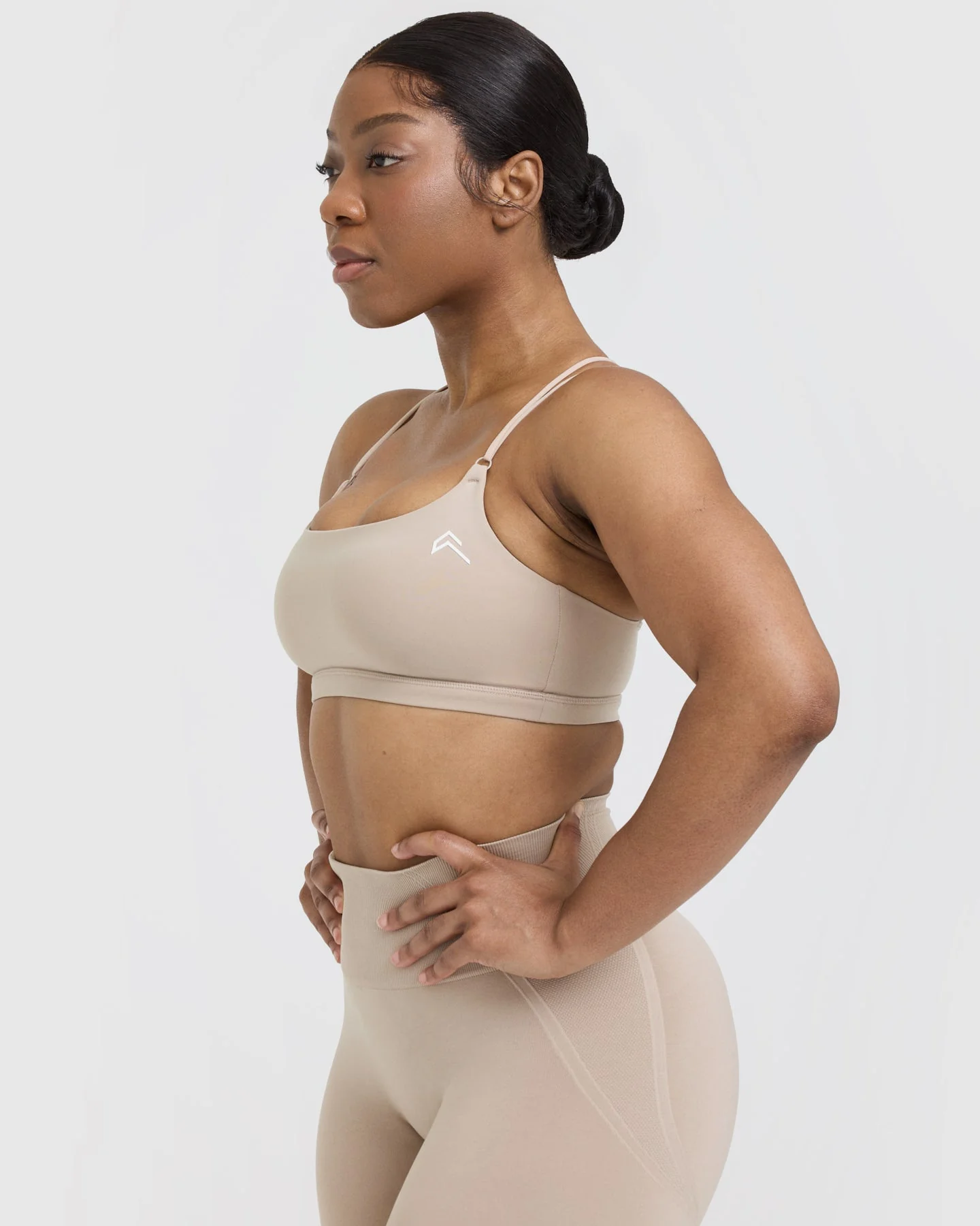 Everyday Cross Over Bralette | Mushroom Brown - Image 4
