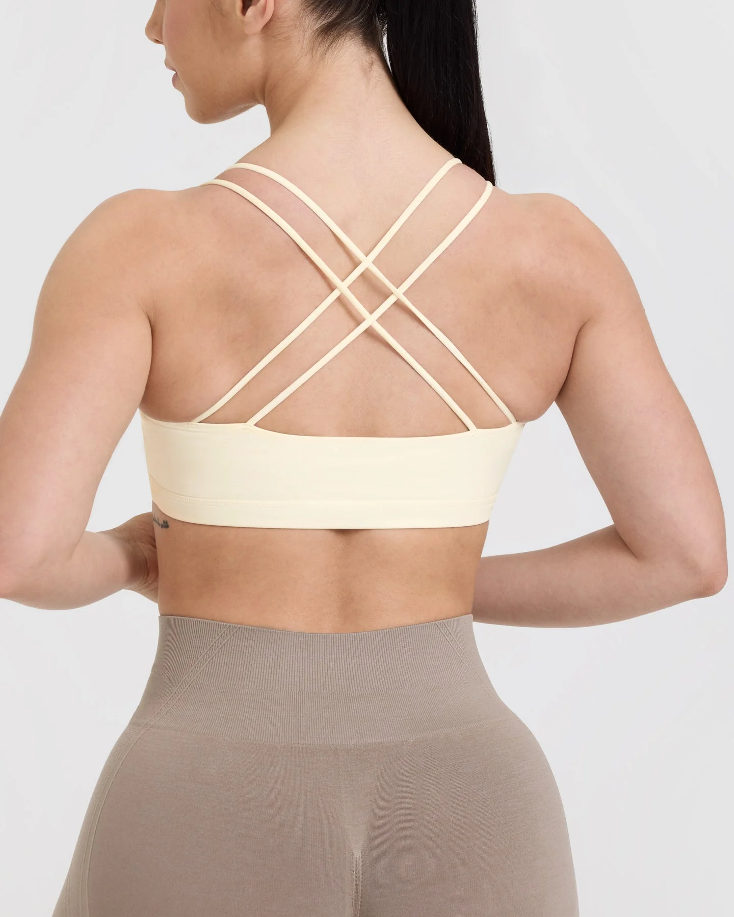 Everyday Cross Over Bralette | Off White - Image 5