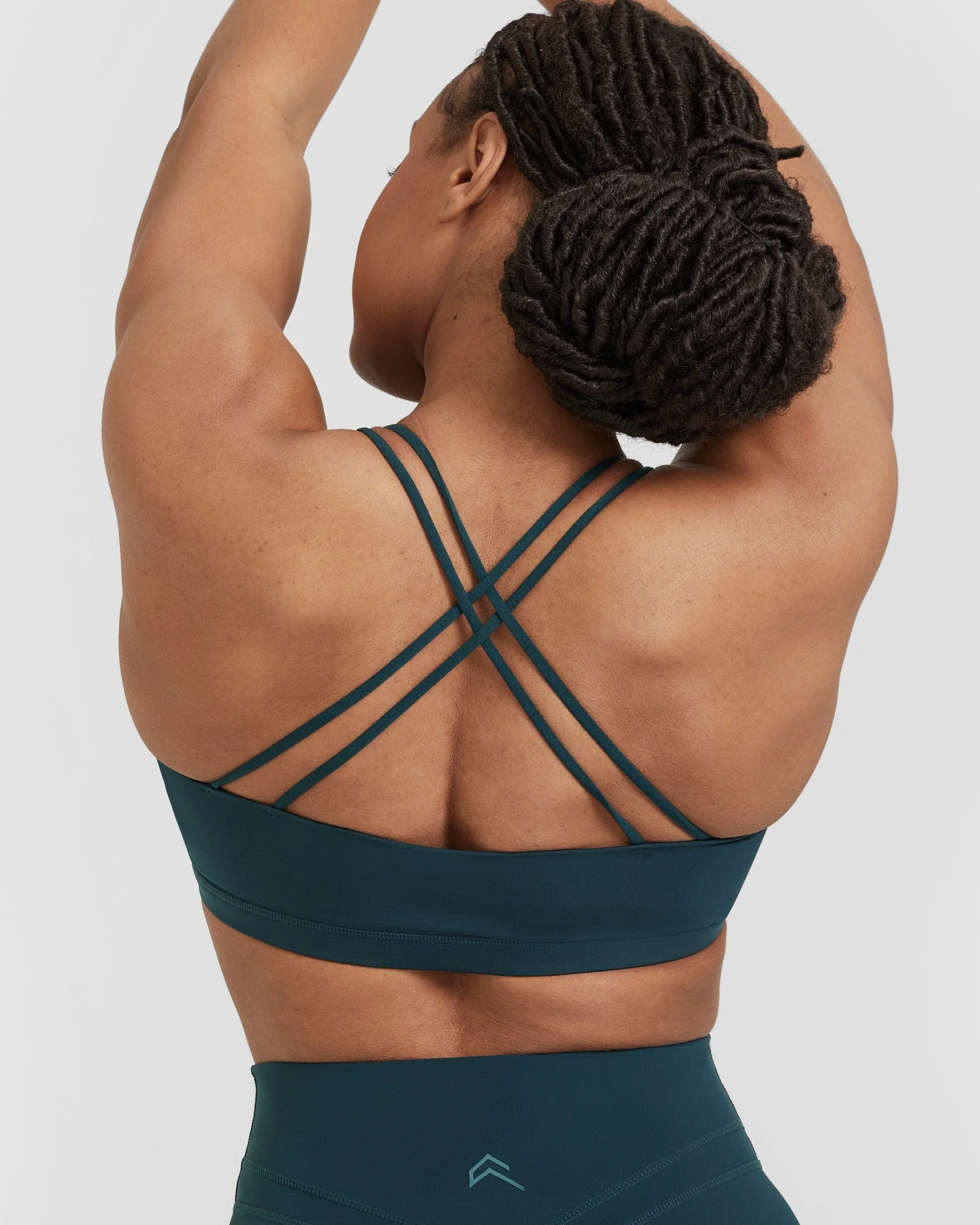 Everyday Cross Over Bralette | Oil Blue - Image 5