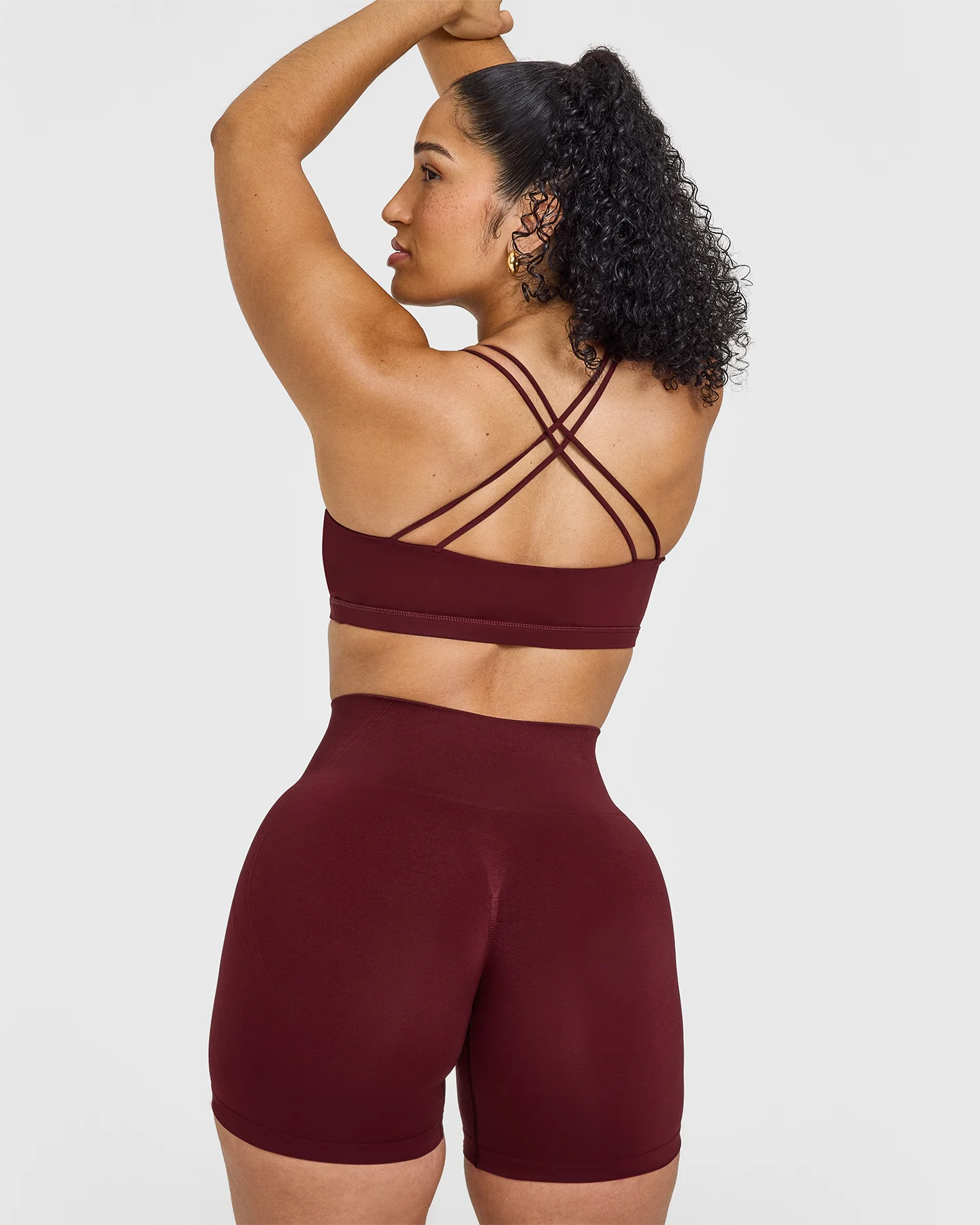Everyday Cross Over Bralette | Rosewood - Image 2