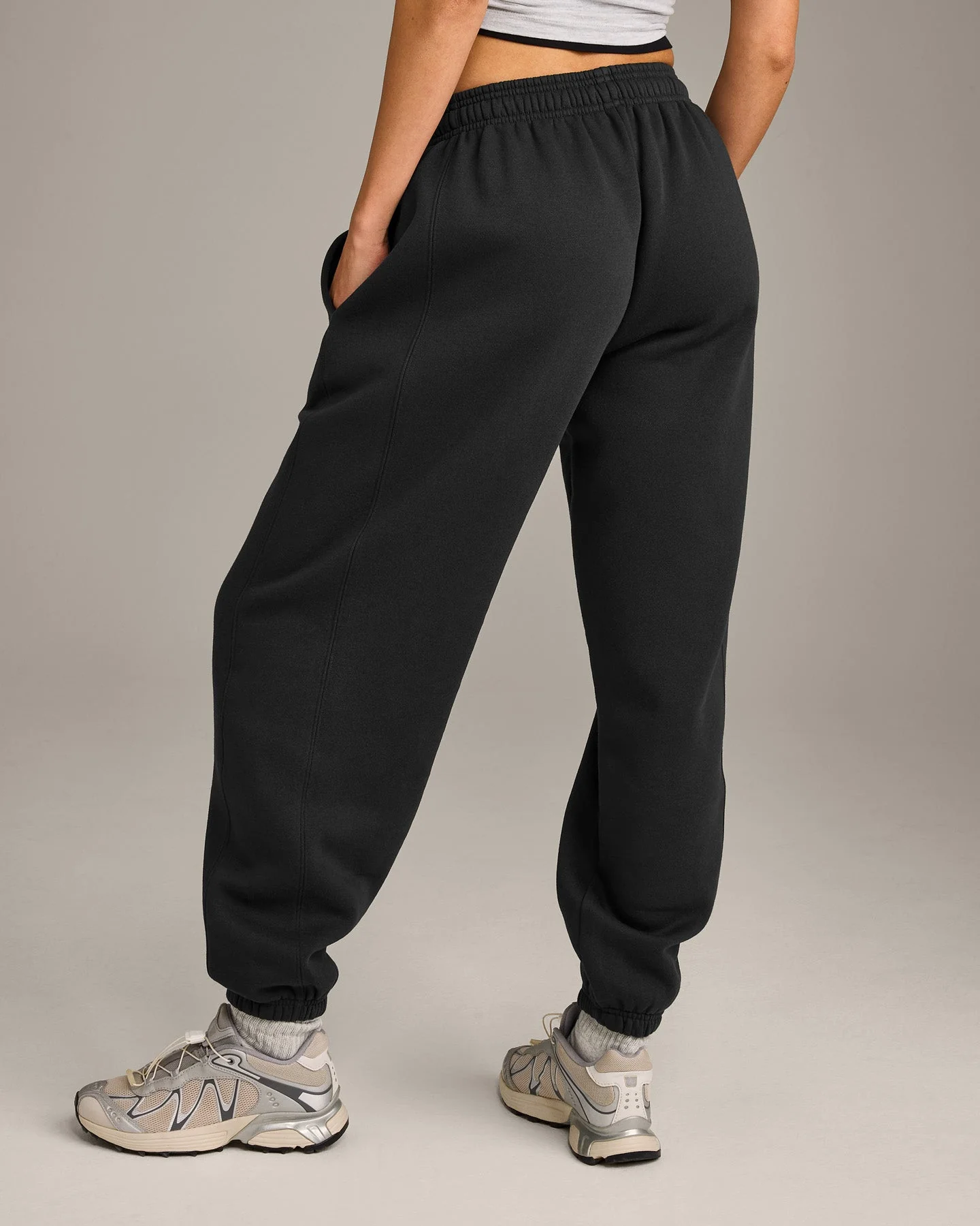 Foundations Cosy Joggers | Soft Black - Image 6